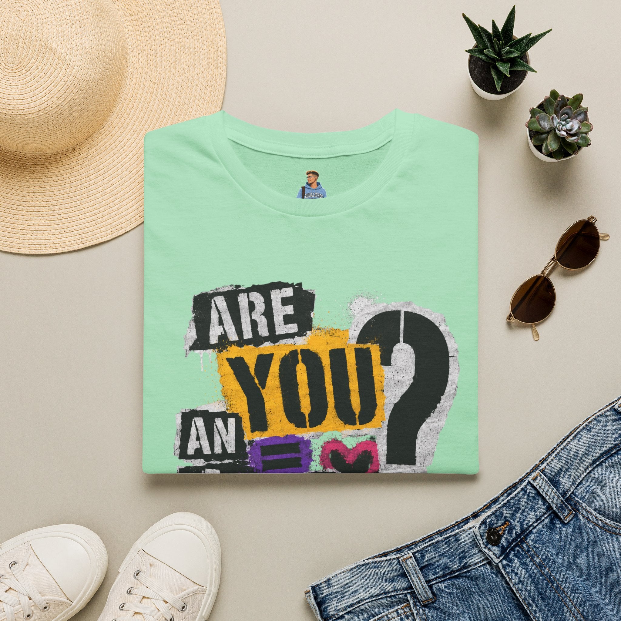 Are You An Ally? Graphic T‑Shirt — Pride & Allyship Tee