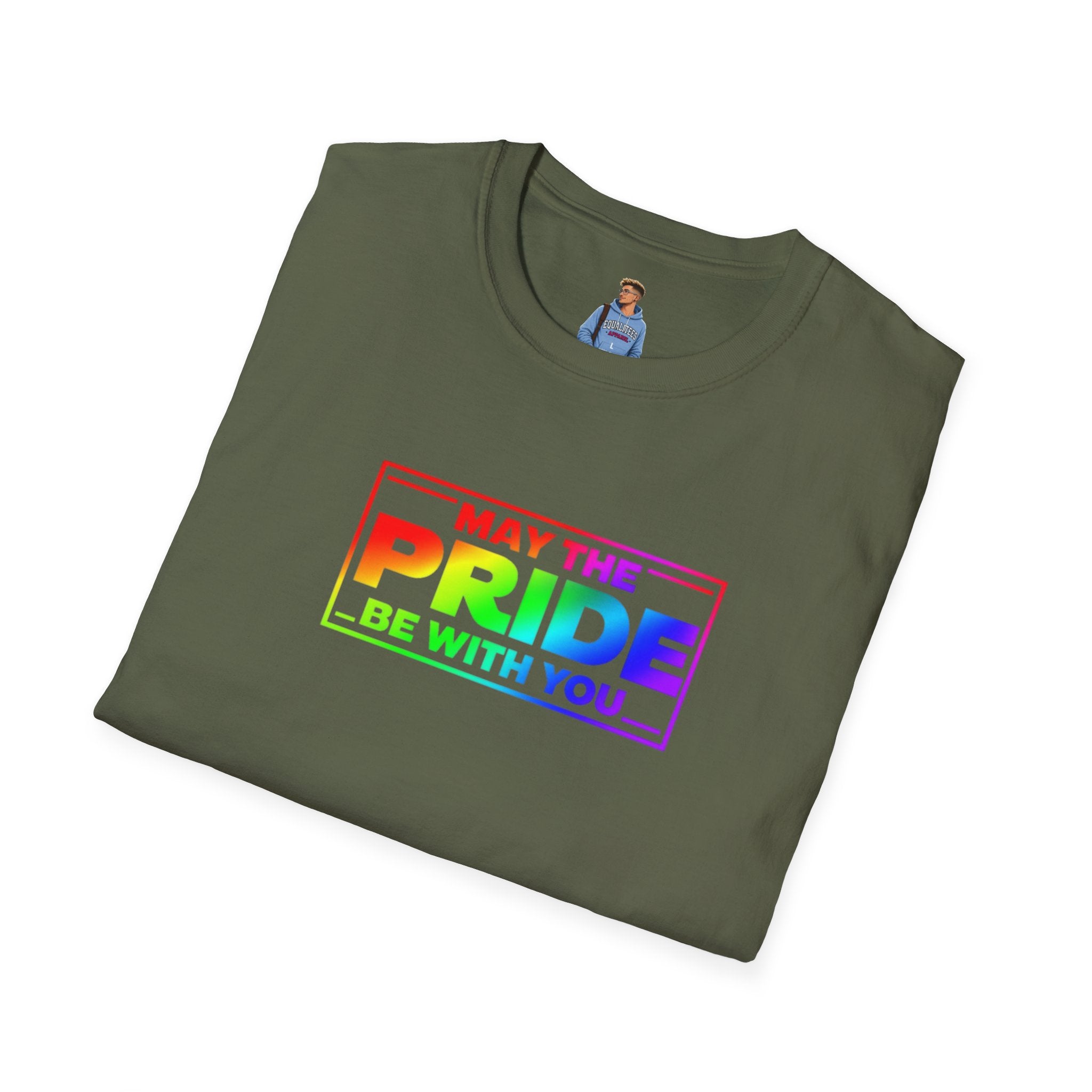 Camiseta gráfica del Orgullo - Que el Orgullo te acompañe - Unisex