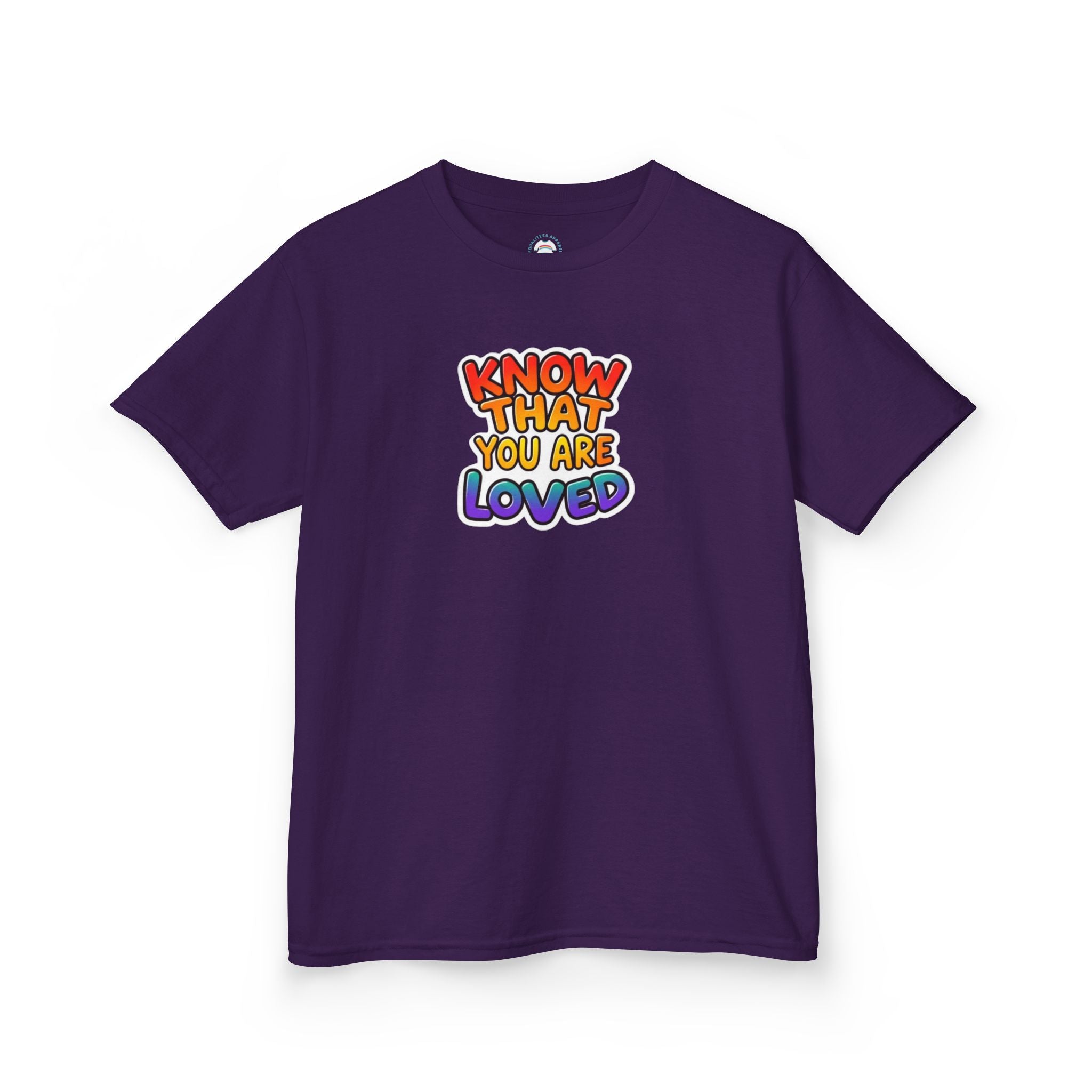Know That You Are Loved Heavy Cotton™ Tee - Peace Tee for Children - EqualiTees.Me