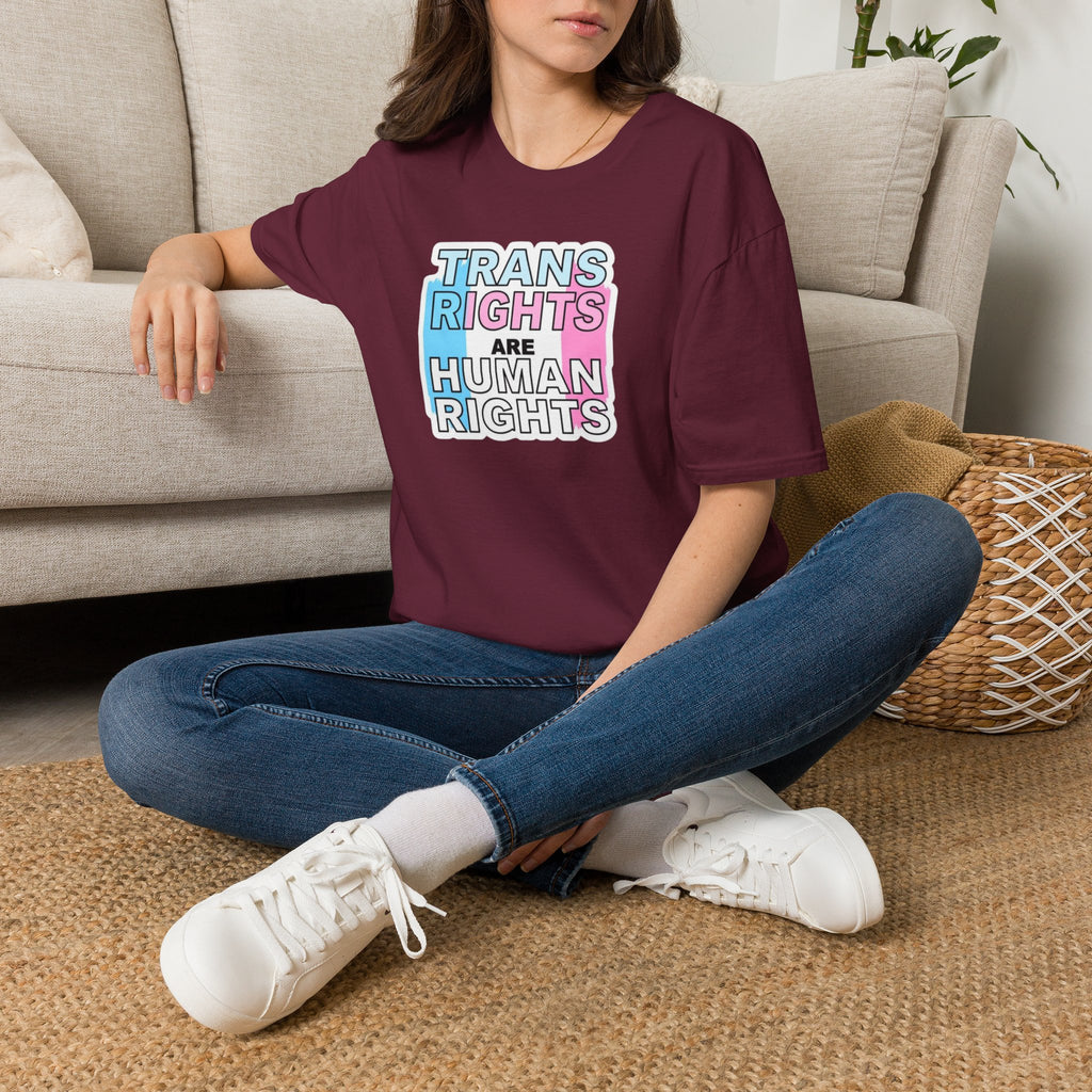 Trans Rights Unisex Softstyle T-Shirt - Support Equality & Trans Rights