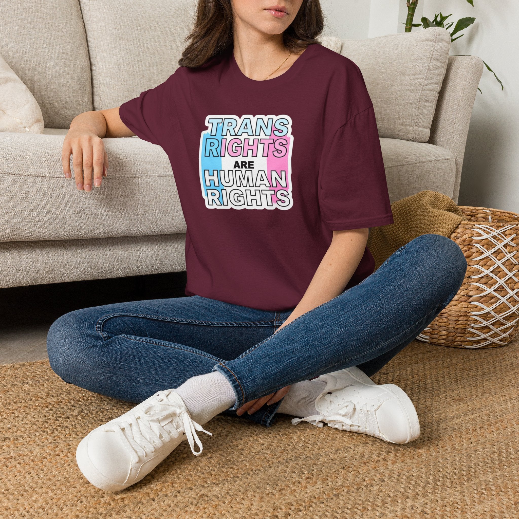 Trans Rights Unisex Softstyle T-Shirt - Support Equality & Trans Rights