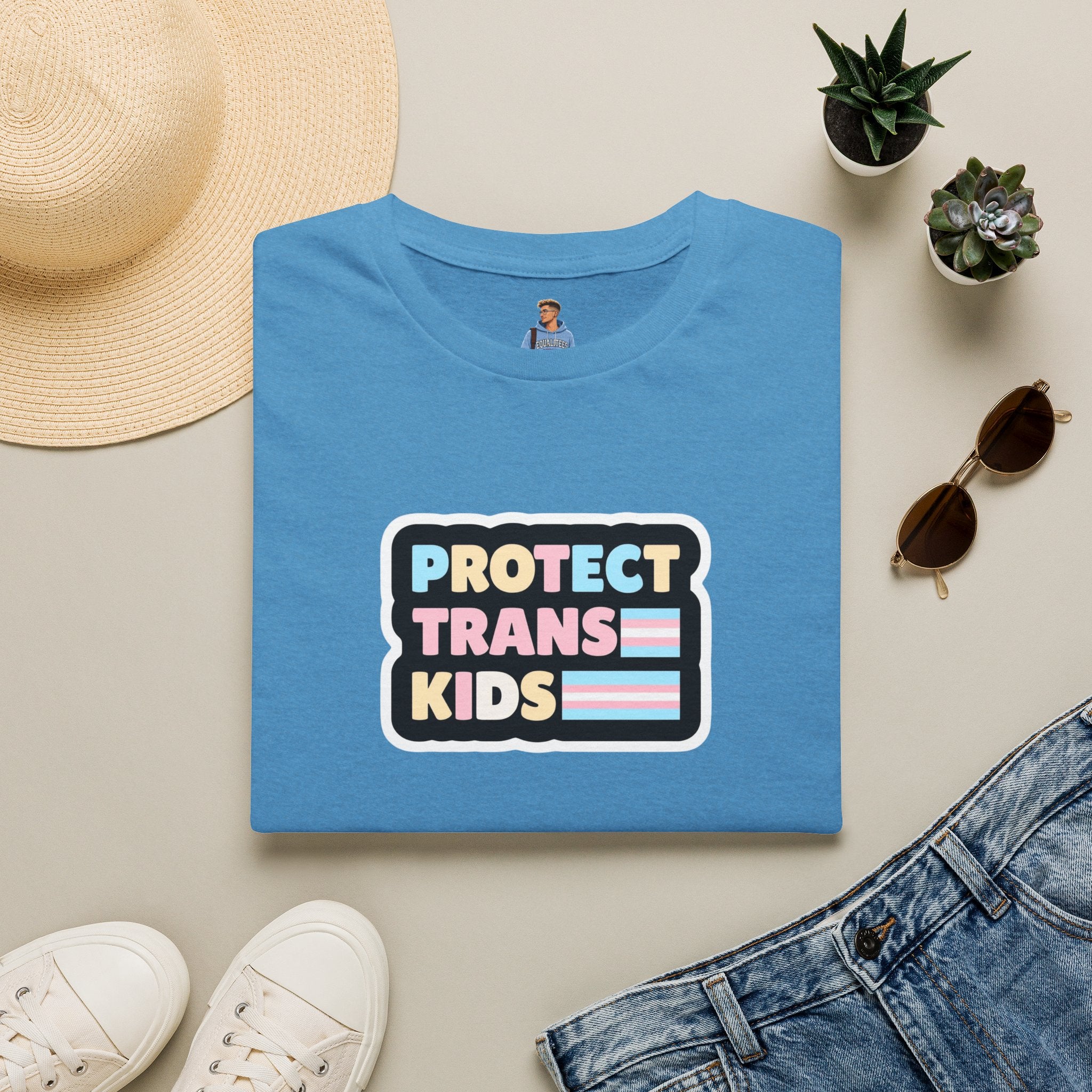Camiseta unisex de estilo suave "Protect Trans Kids" - Empowerment &amp; Pride Apparel