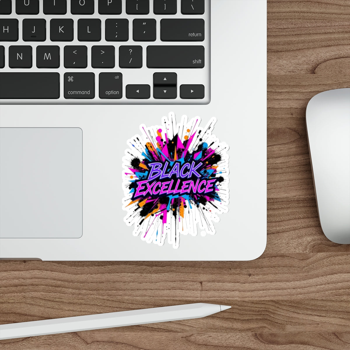 Die-Cut Stickers -  Black Excellence - EqualiTees.Me