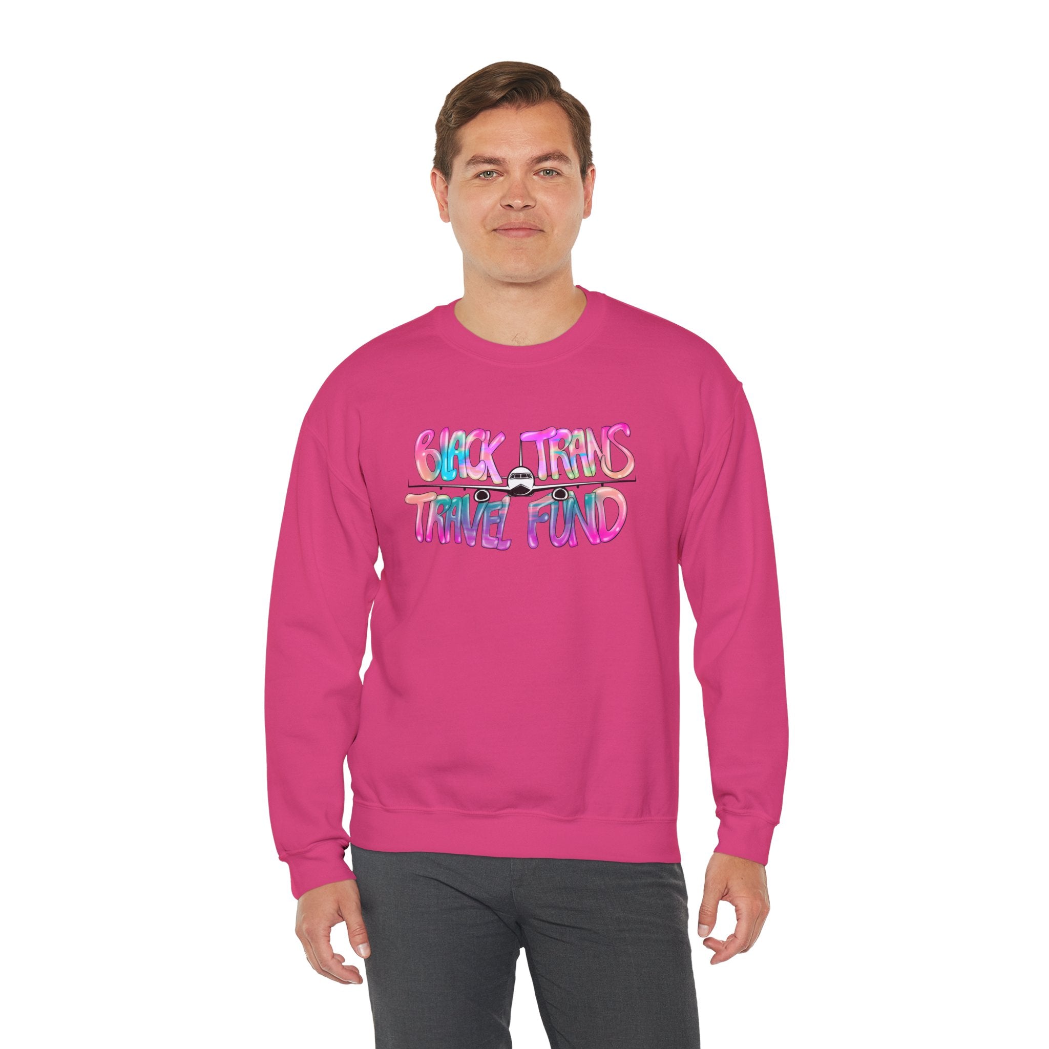 BTTF - Black Trans Travel Fund Unisex Crewneck Sweatshirt