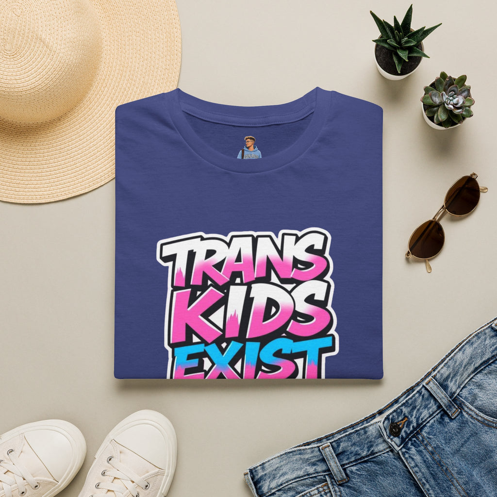 Trans Kids Exist Unisex Softstyle T-Shirt