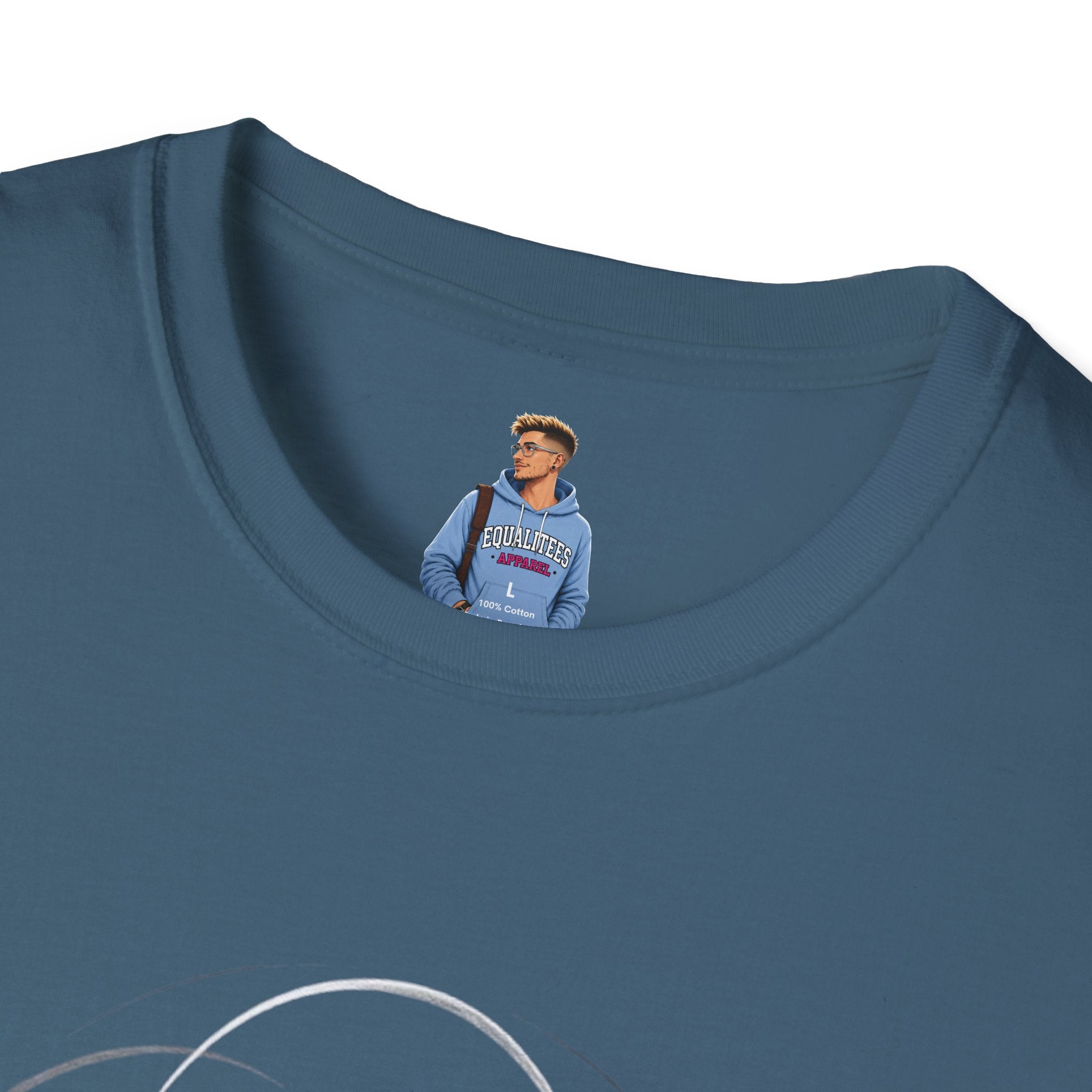 Subtle Pride Educate Advocate Celebrate Minimalist T-Shirt for Every Occasion