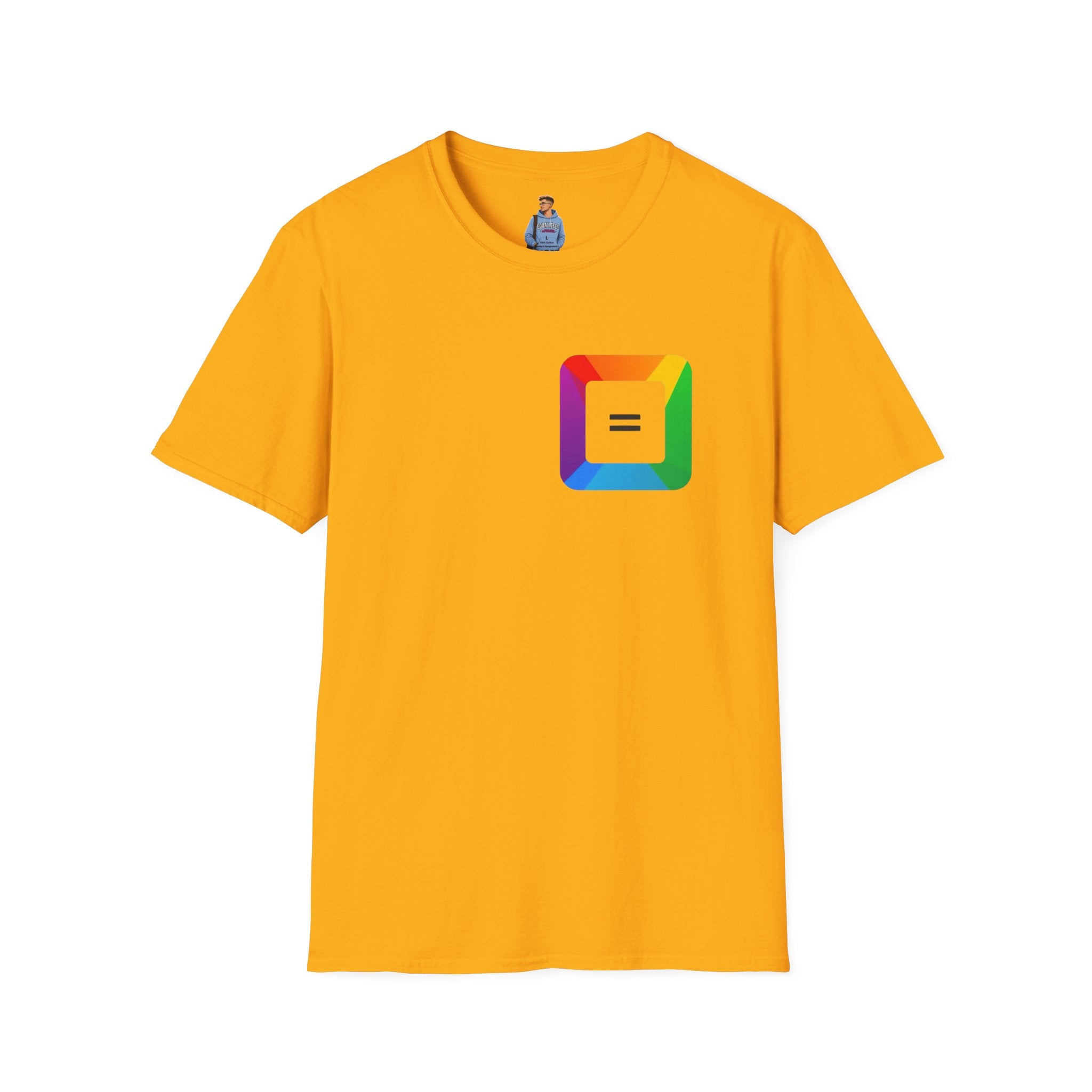 Pride-Theme Unisex Softstyle T-Shirt - "True freedom is Equality for ALL"