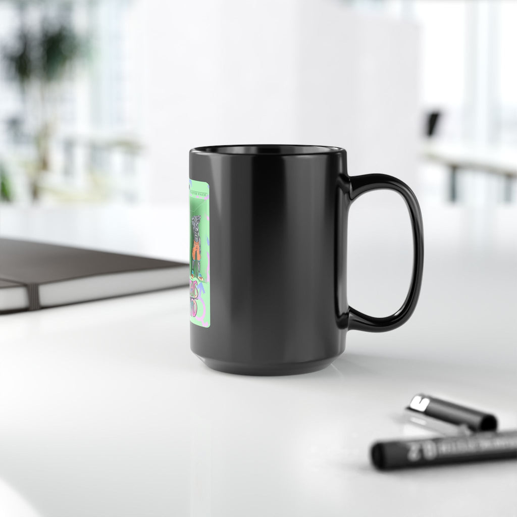 BTTF - Black Trans Travel Fund Black Ceramic Mug 11oz/15oz
