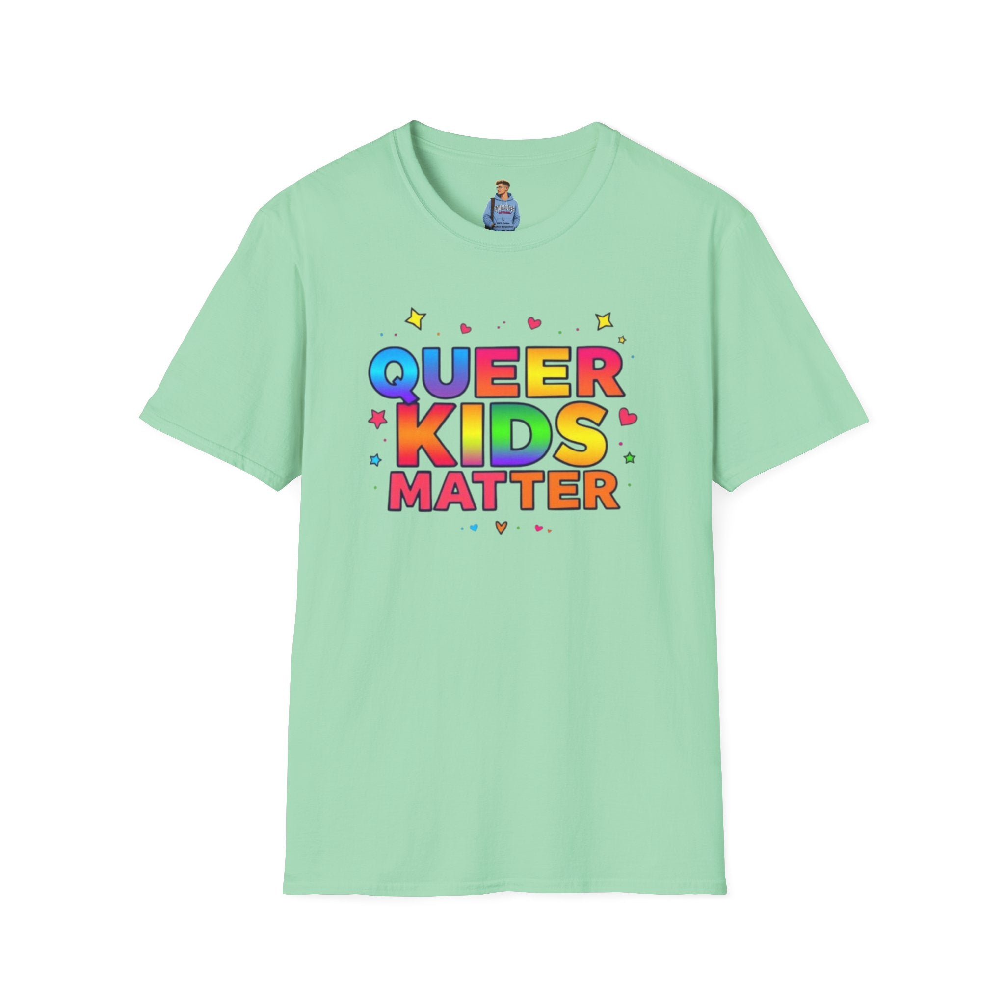 Colorful Queer Kids Matter Pride T-Shirt