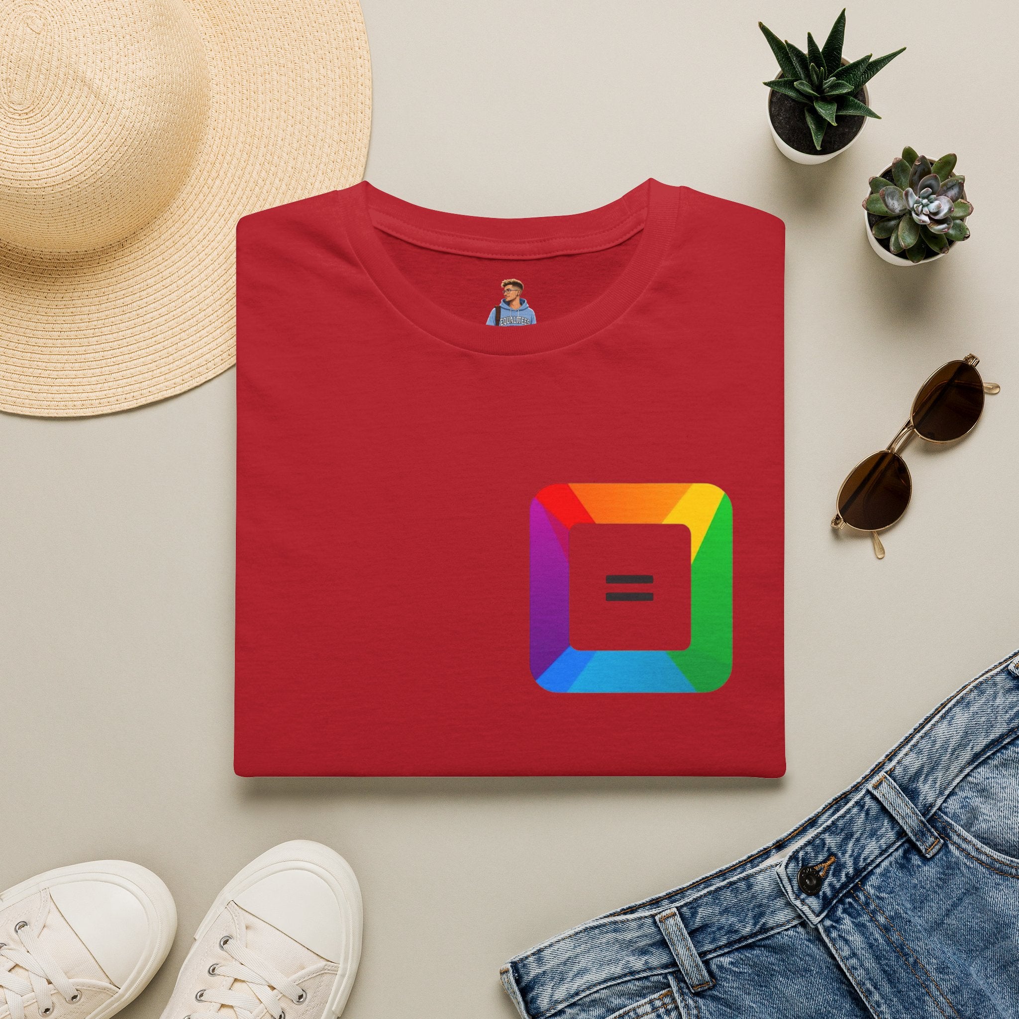 Pride-Theme Unisex Softstyle T-Shirt - "True freedom is Equality for ALL"