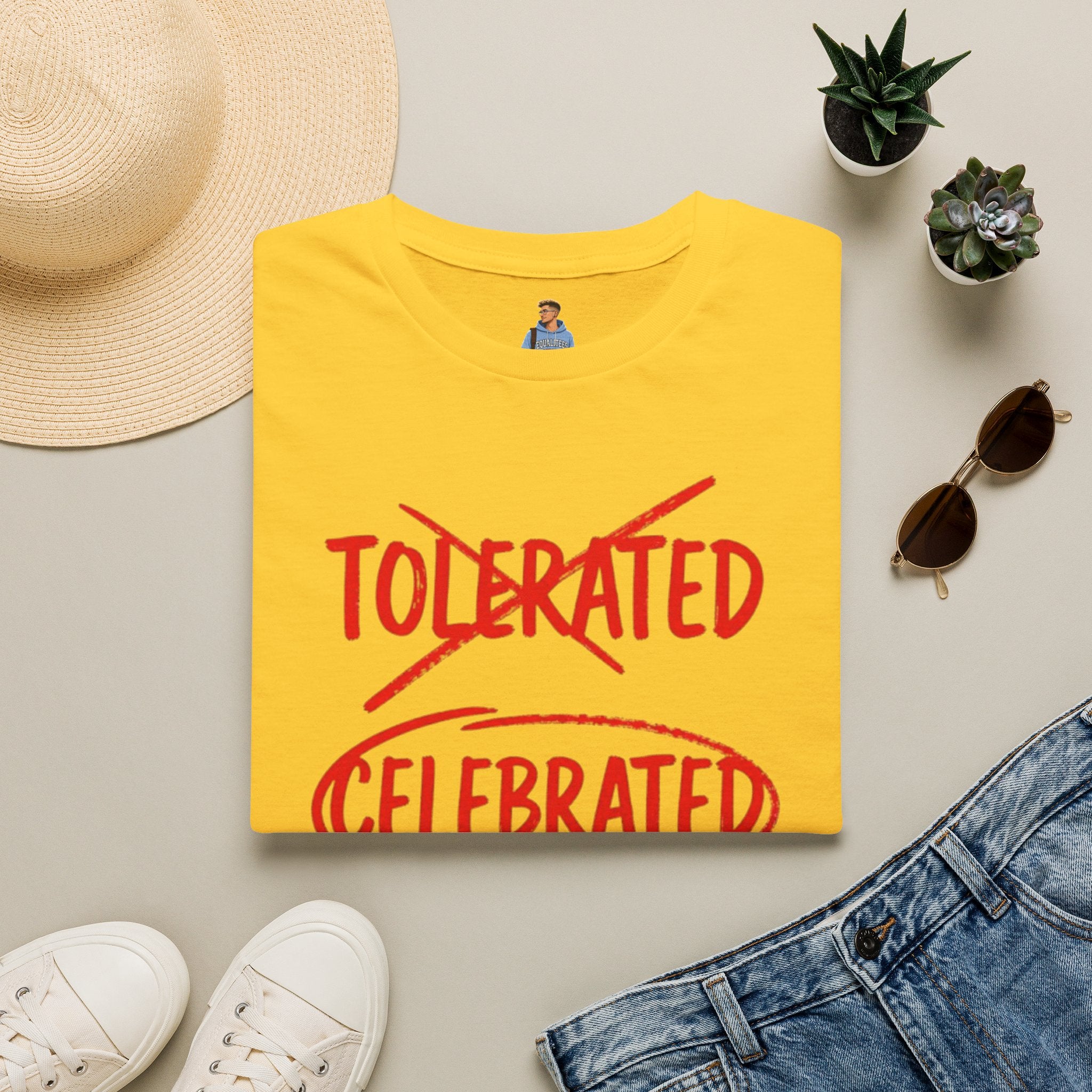 Not Tolerated. Celebrated. T-Shirt