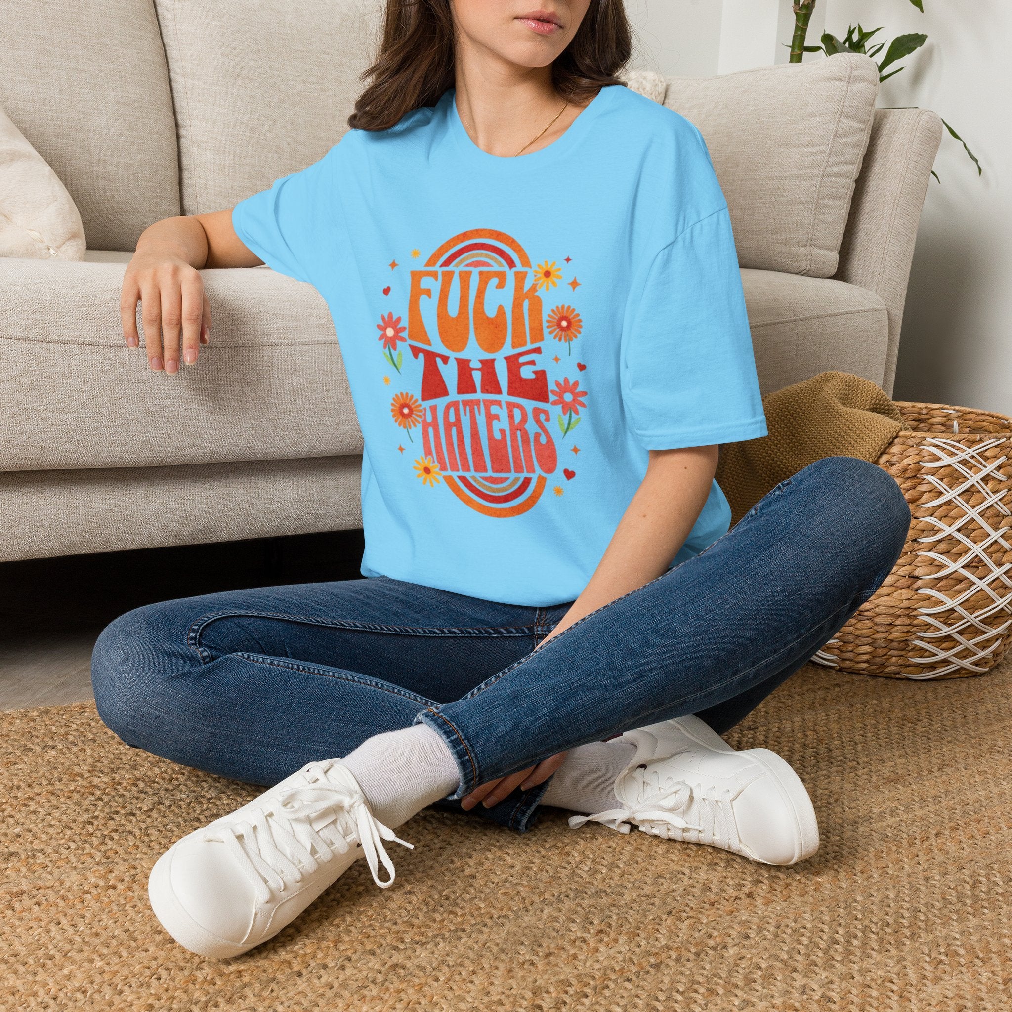Que se jodan los que odian - Camiseta unisex de estilo suave