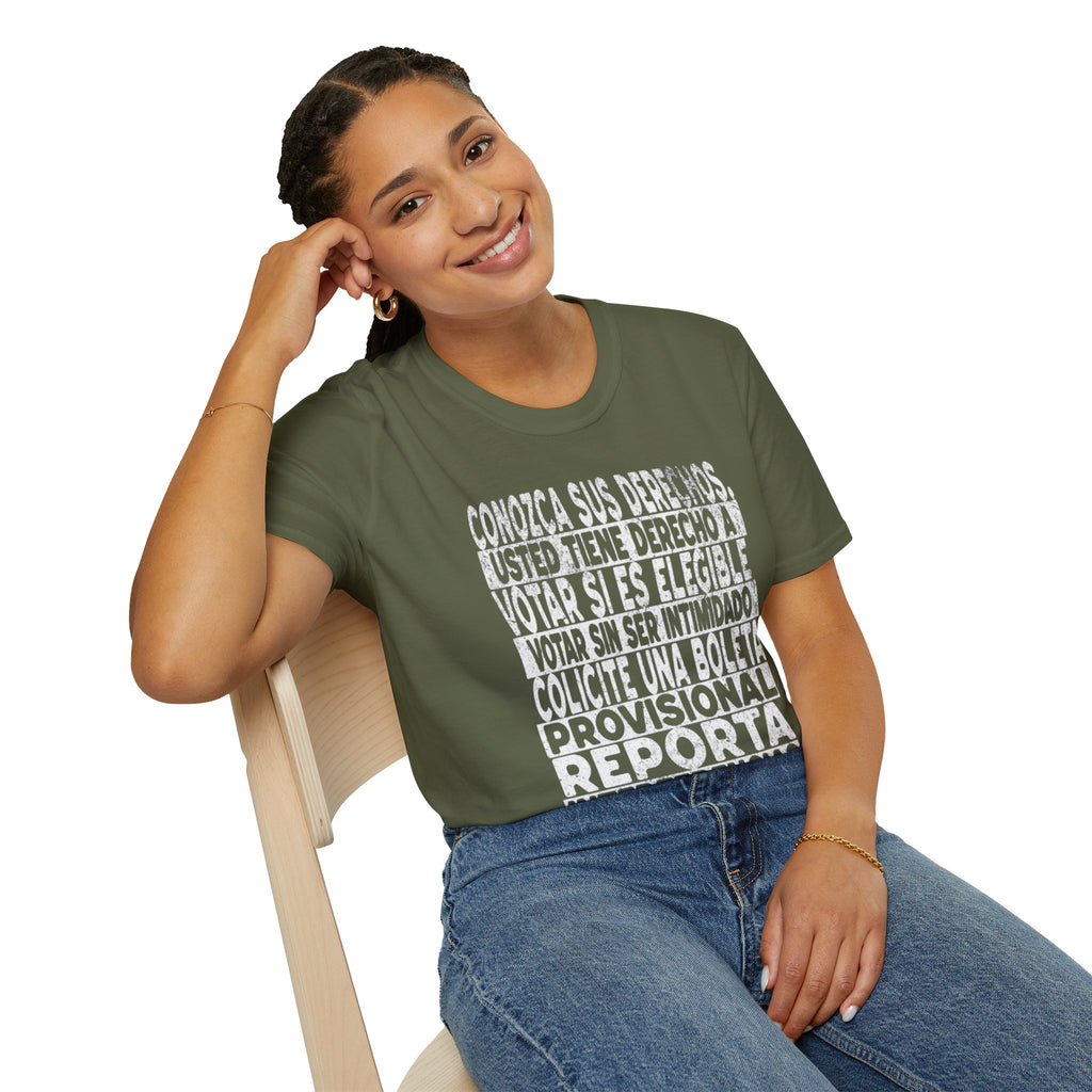 Know Your Voting Rights Spanish T-Shirt