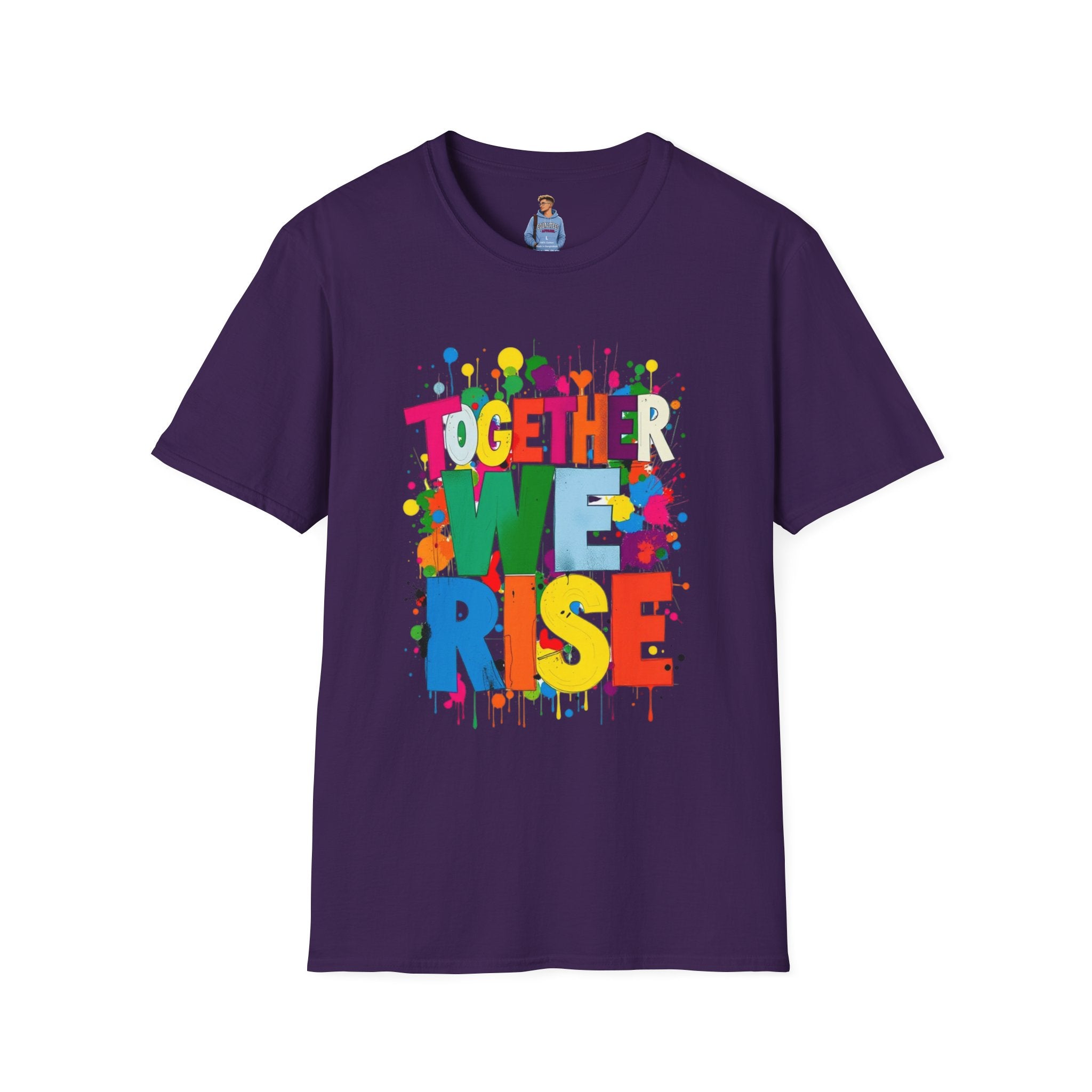 Together We Rise Unisex Softstyle T-Shirt