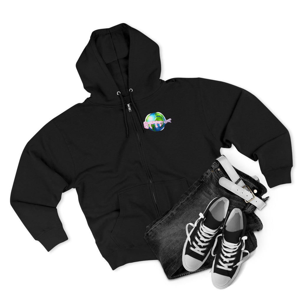 BTTF - Black Trans Travel Fund Unisex Zip-Up Hoodie