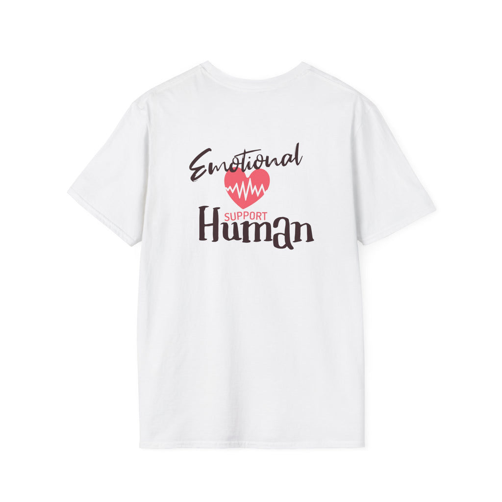 Camiseta unisex de estilo suave con mensaje de apoyo emocional