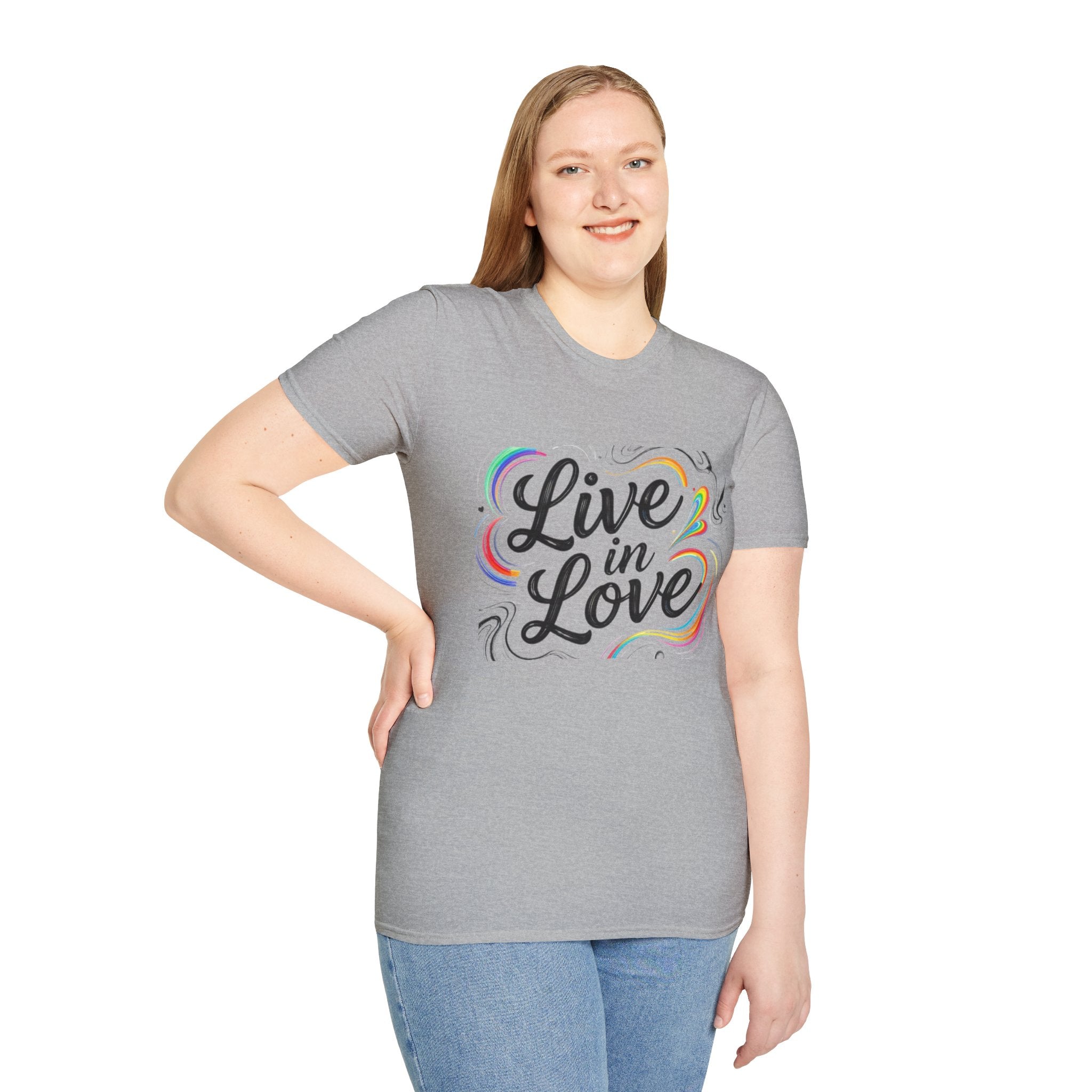 Live in Love Inspirational T-Shirt