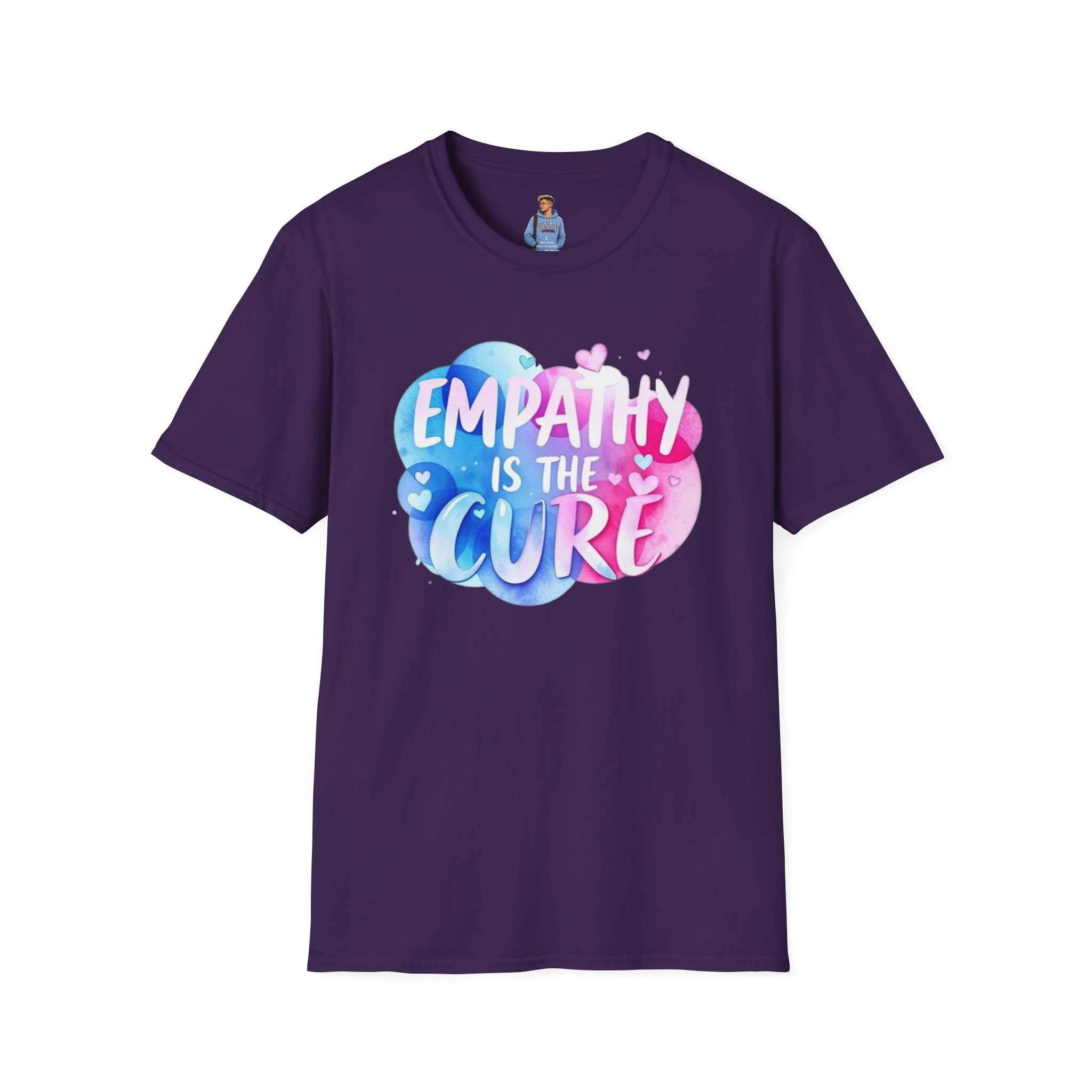 Empathy is the Cure Unisex Softstyle T-Shirt - Comfortable and Inspirational Tee for Everyday Wear