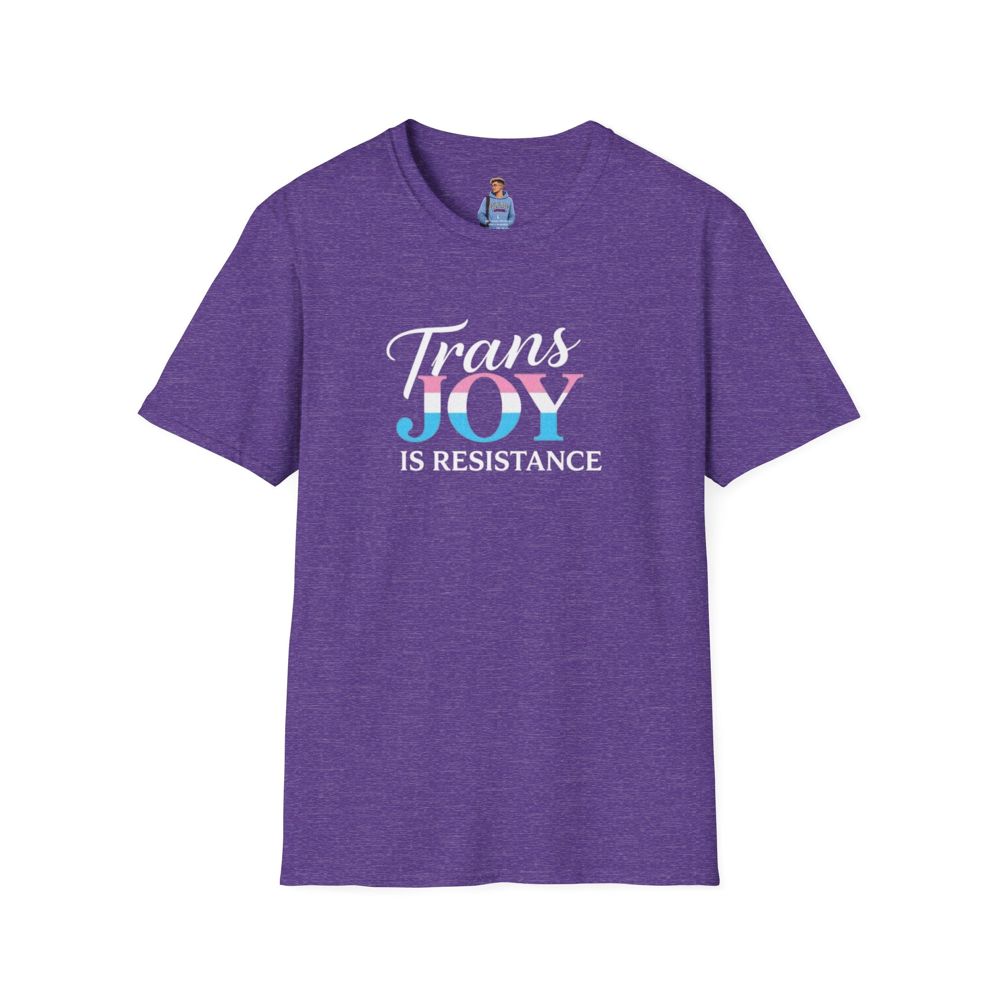 Camiseta unisex Trans Joy is Resistance: Celebra el amor y el empoderamiento