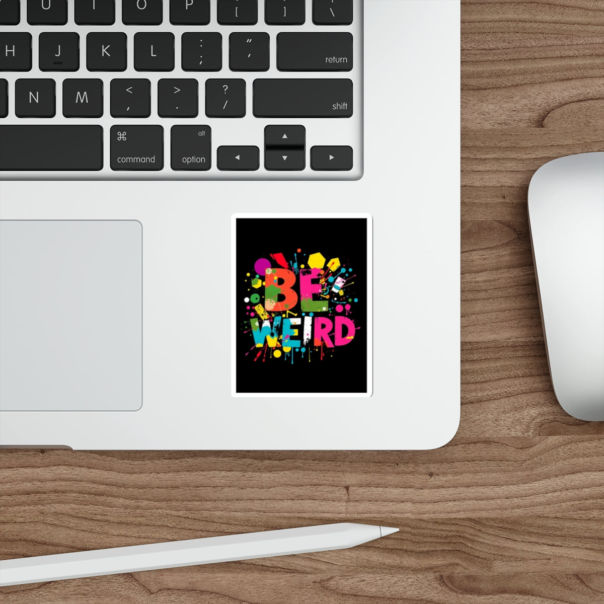Be Weird Die-Cut Stickers