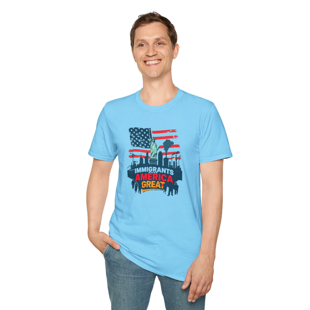 Immigrants Make America Great t-shirt