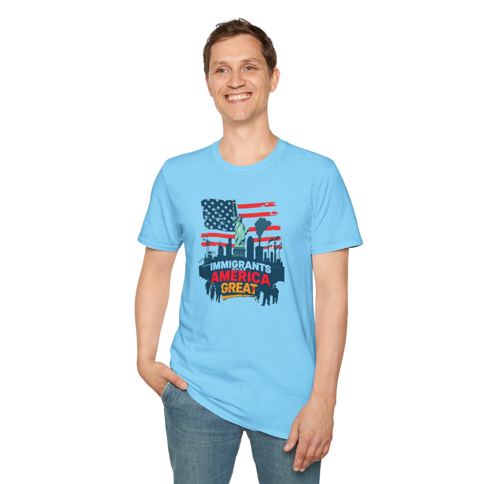 Immigrants Make America Great t-shirt
