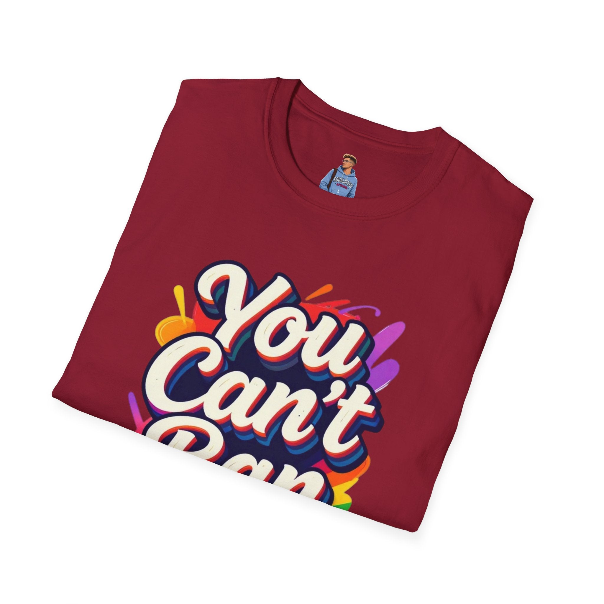 You Can't Ban Love T‑Shirt — Rainbow LGBTQ+ Pride Graphic Tee