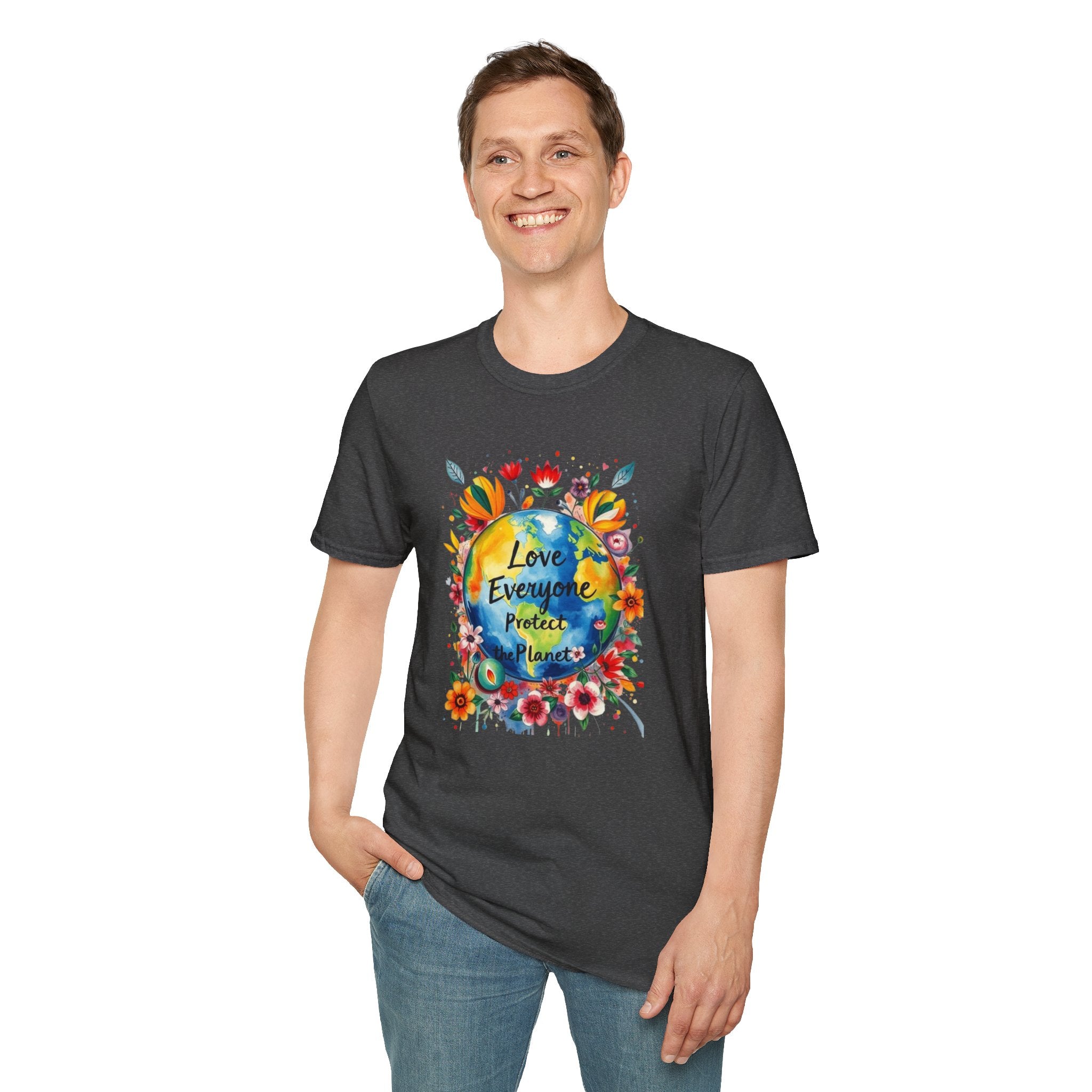 Love Everyone Protect The Planet T-Shirt