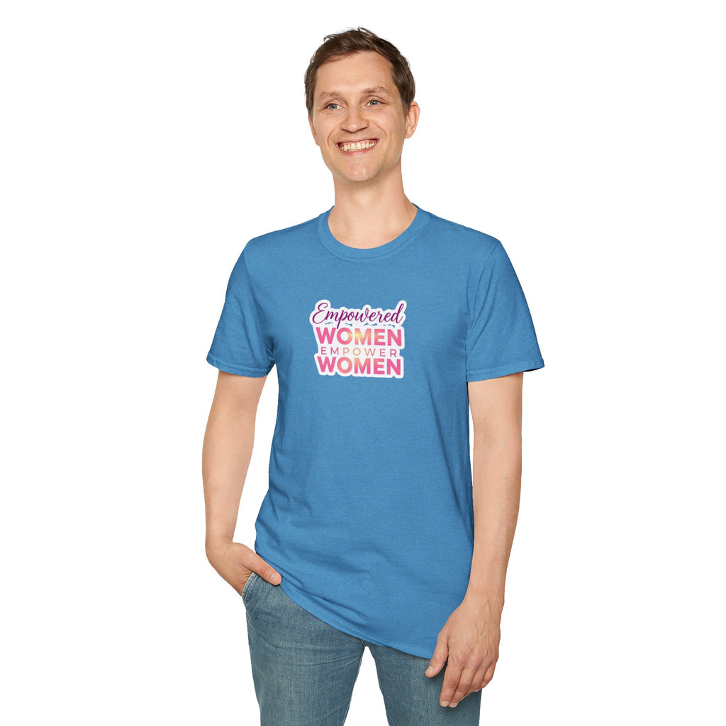 Empowered Women T-Shirt | Unisex Softstyle Tee for Women’s Empowerment