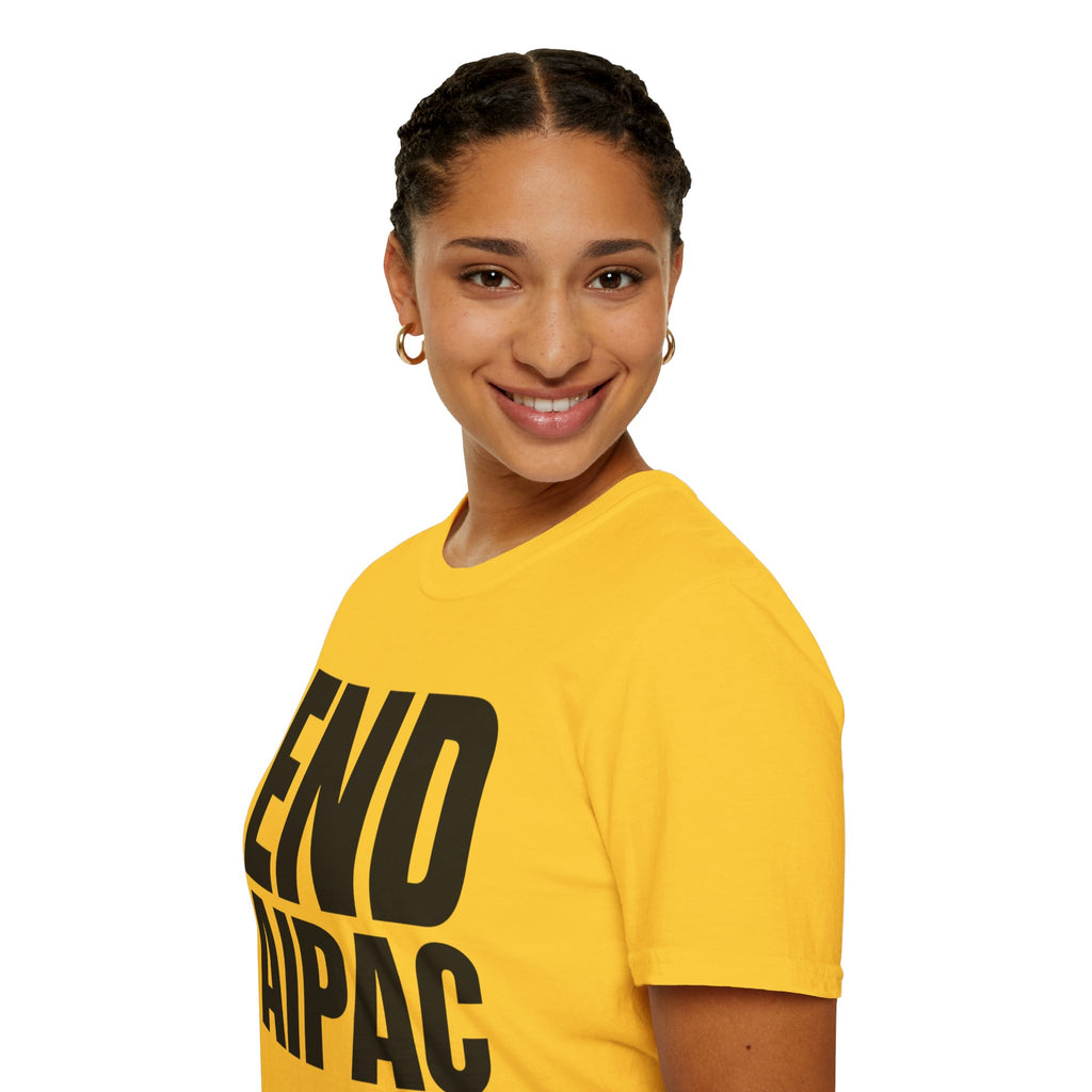 END AIPAC Bold Protest T-Shirt