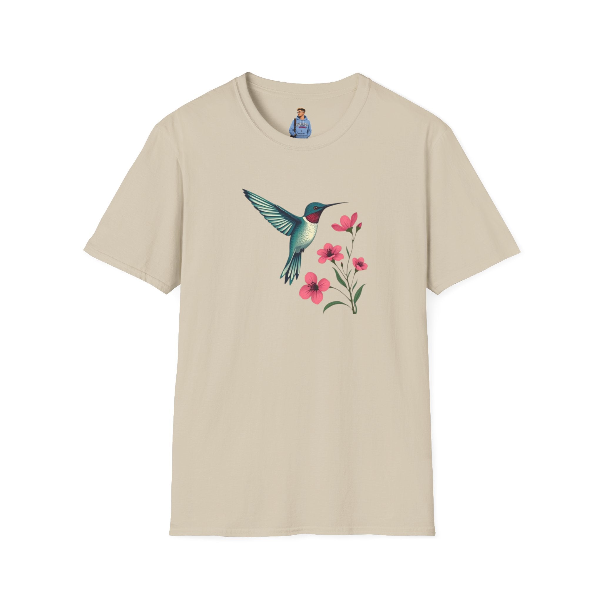 Floral Hummingbird T-Shirt