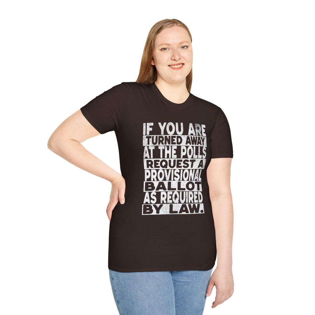 Know Your Rights Voter English T-Shirt