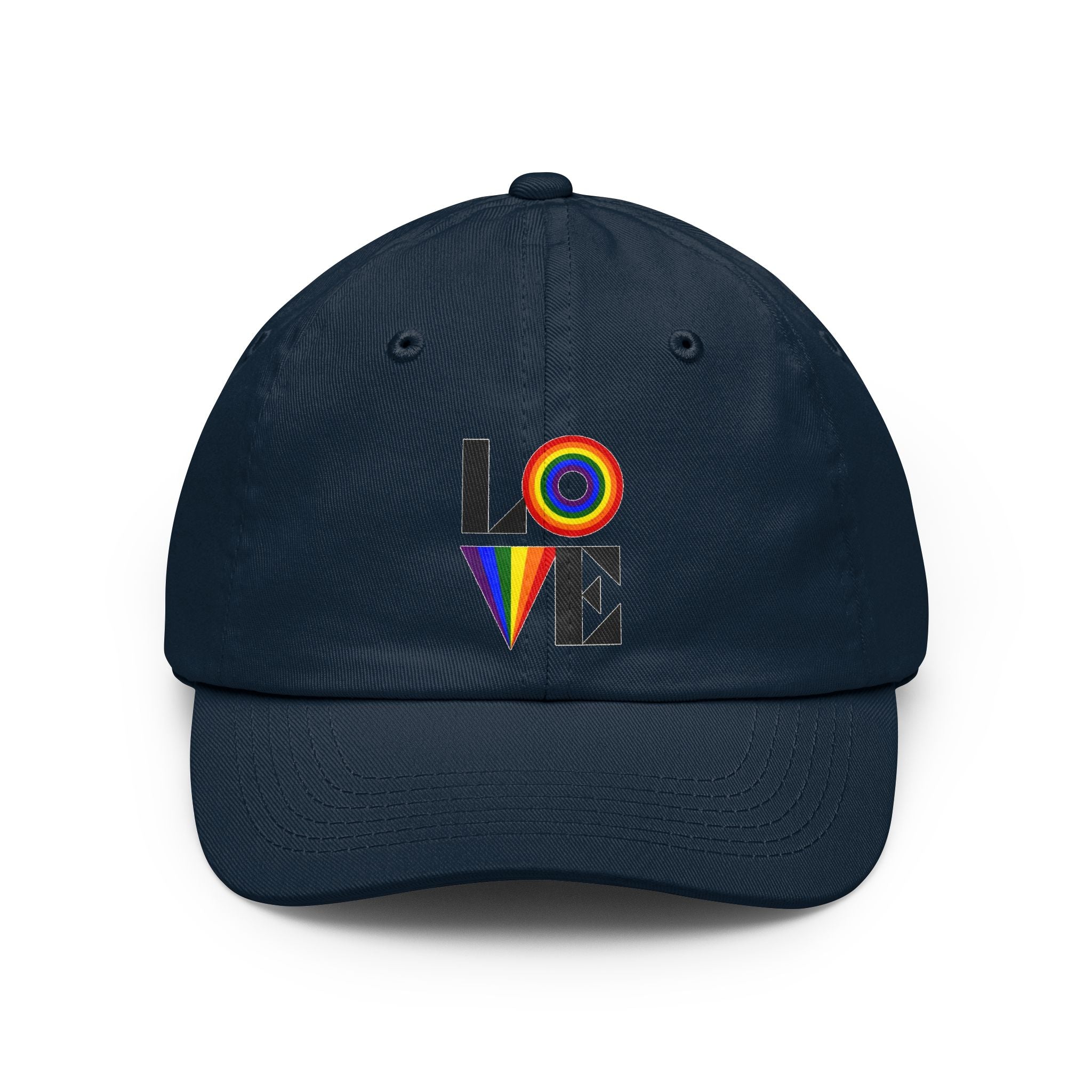 Pride Rainbow LOVE Hat – Classic Baseball Cap