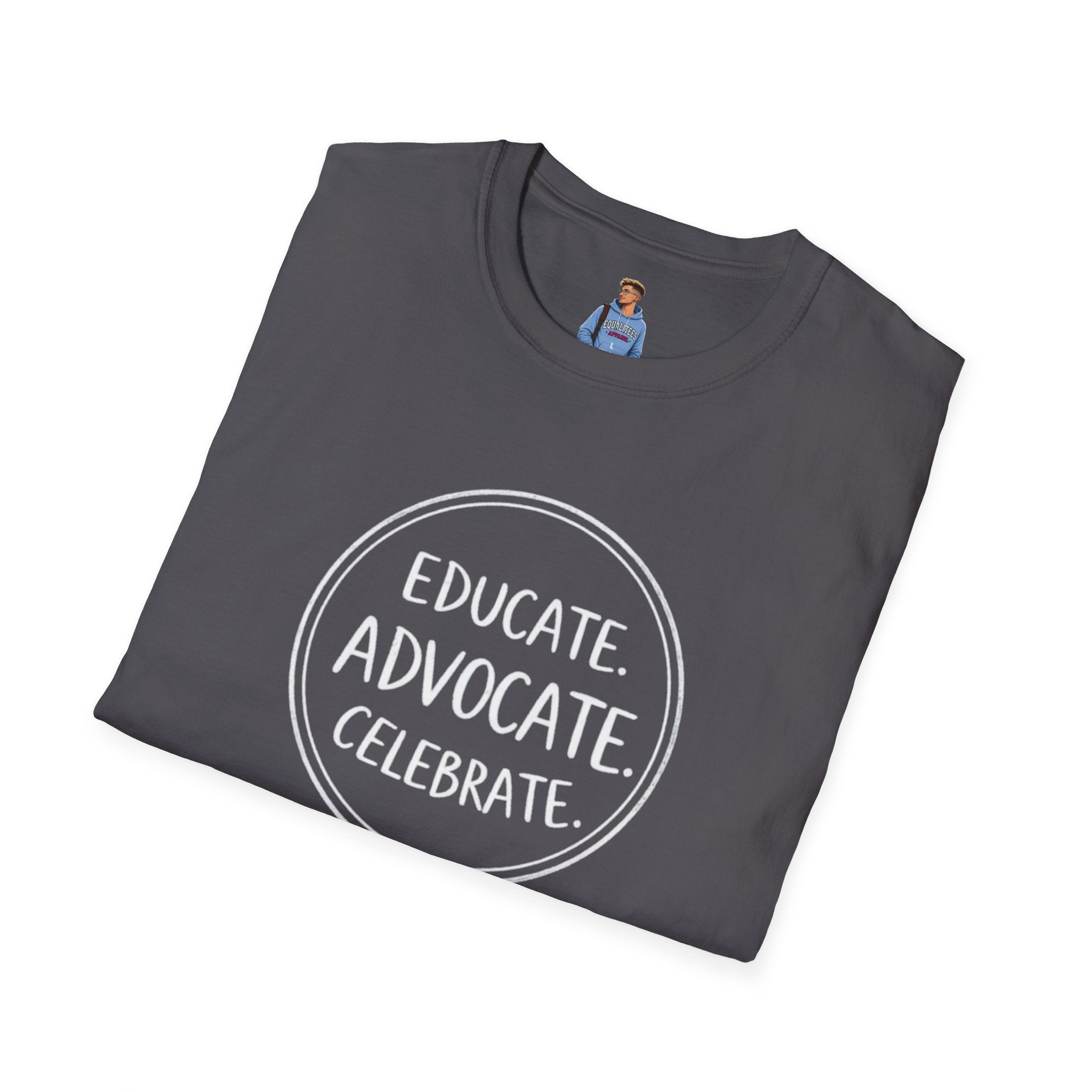 Subtle Pride Educate Advocate Celebrate