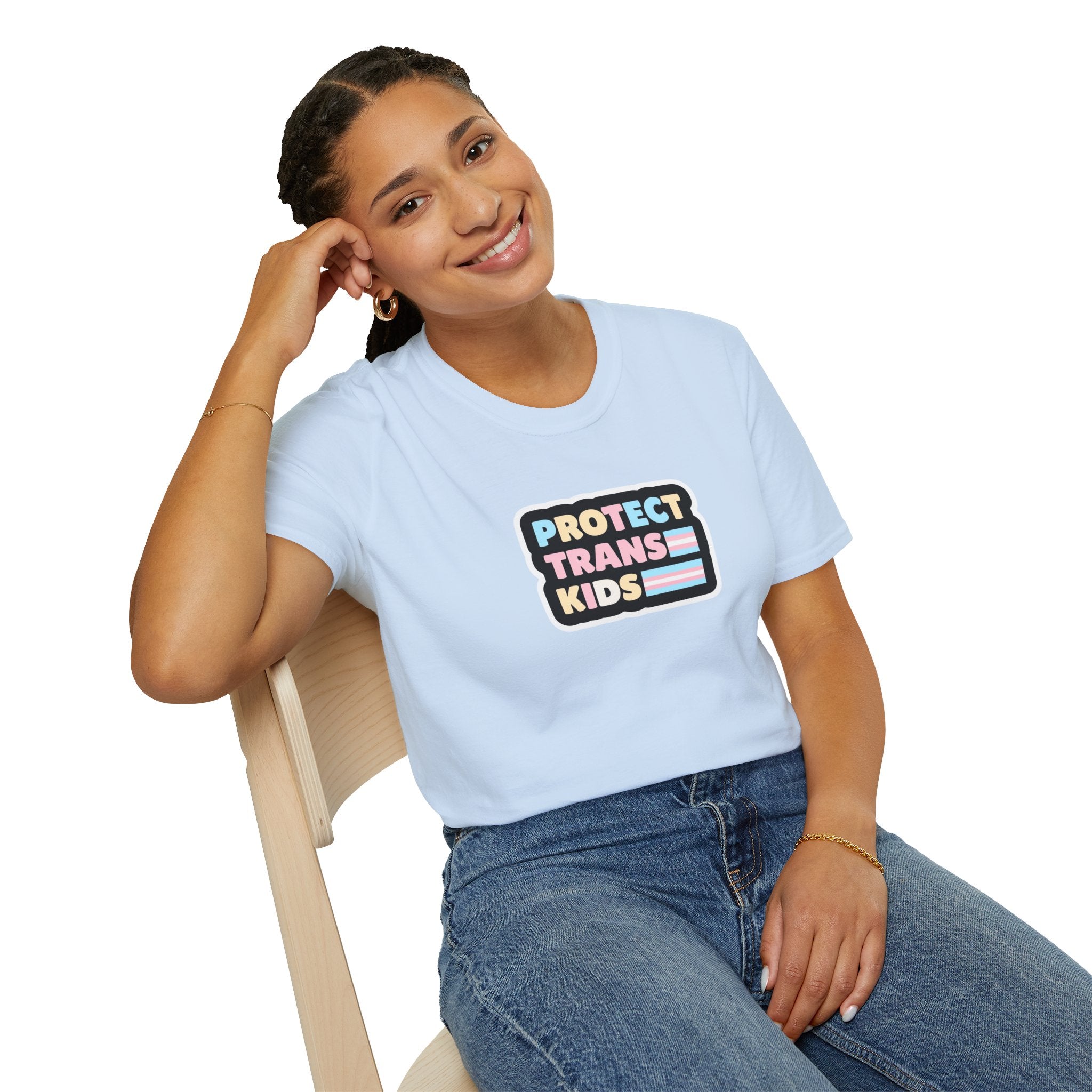 Camiseta unisex de estilo suave "Protect Trans Kids" - Empowerment &amp; Pride Apparel