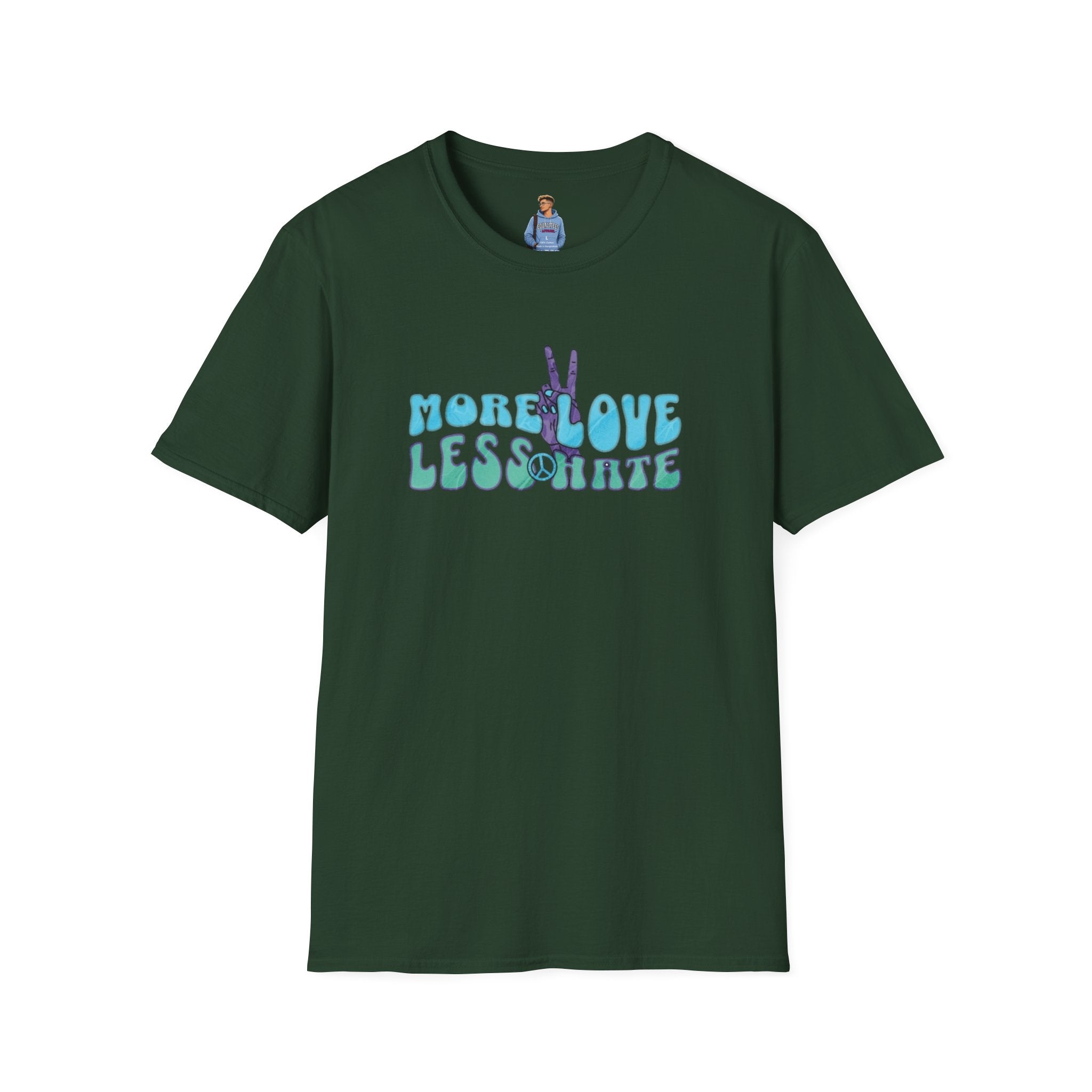 More Love Less Hate T-Shirt