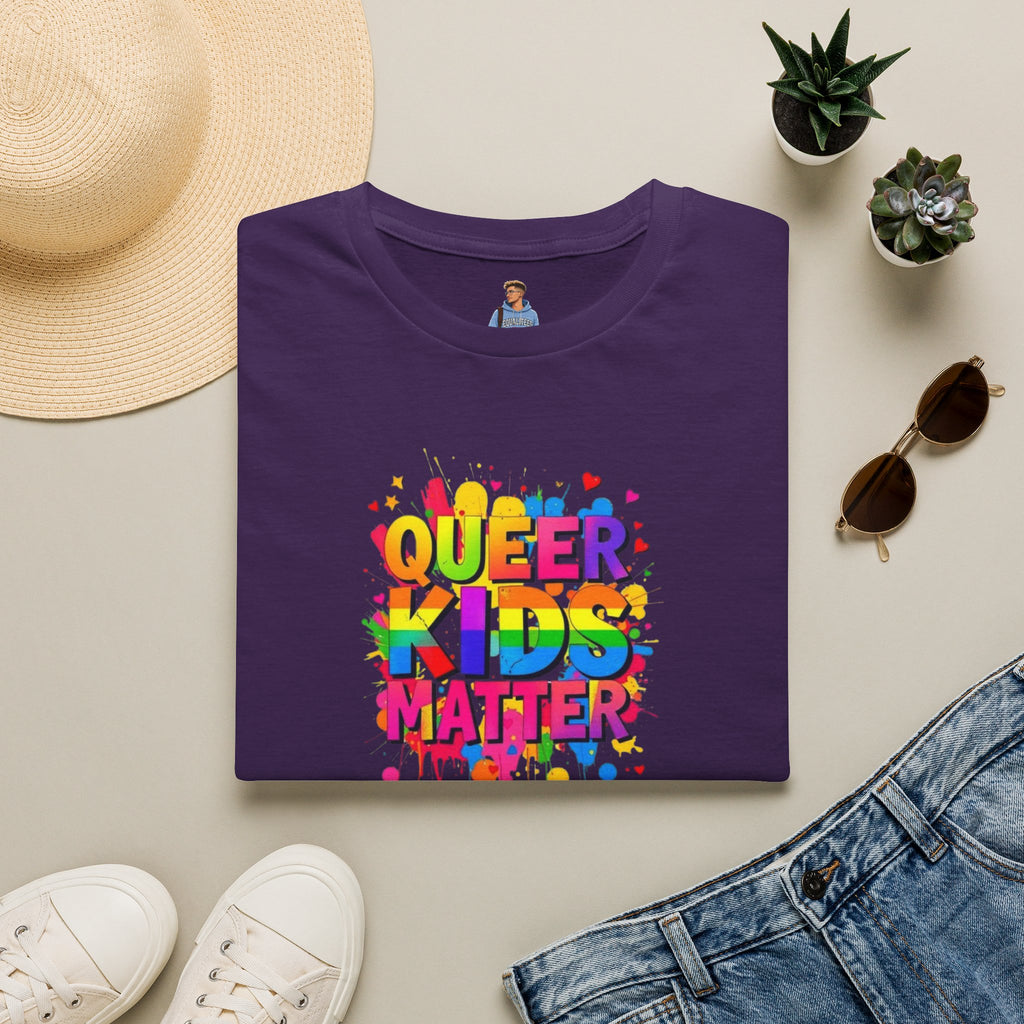Queer Kids Matter Unisex Softstyle T-Shirt - Celebrate Inclusivity & Pride
