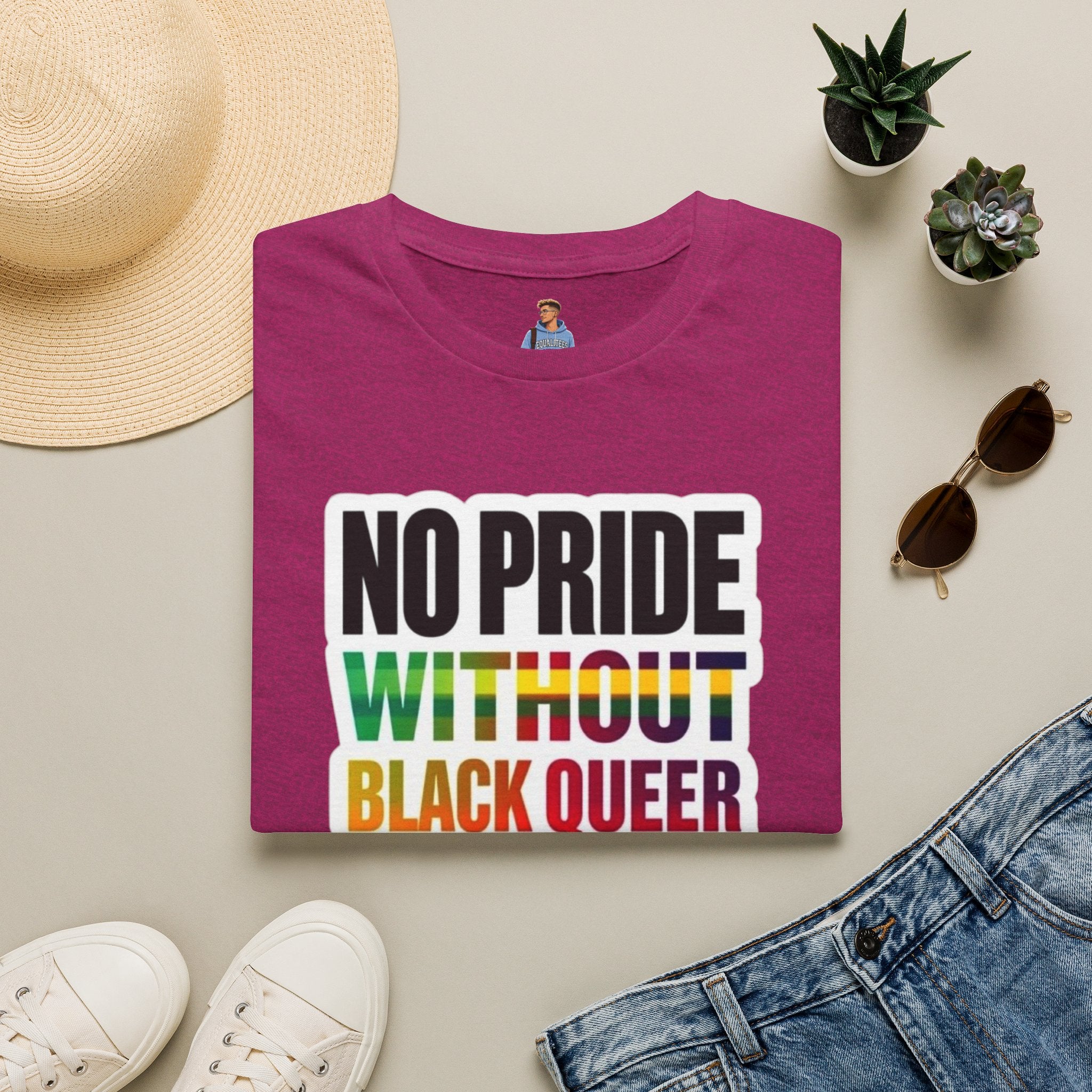 No Pride Without Black Queer Pride T-shirt