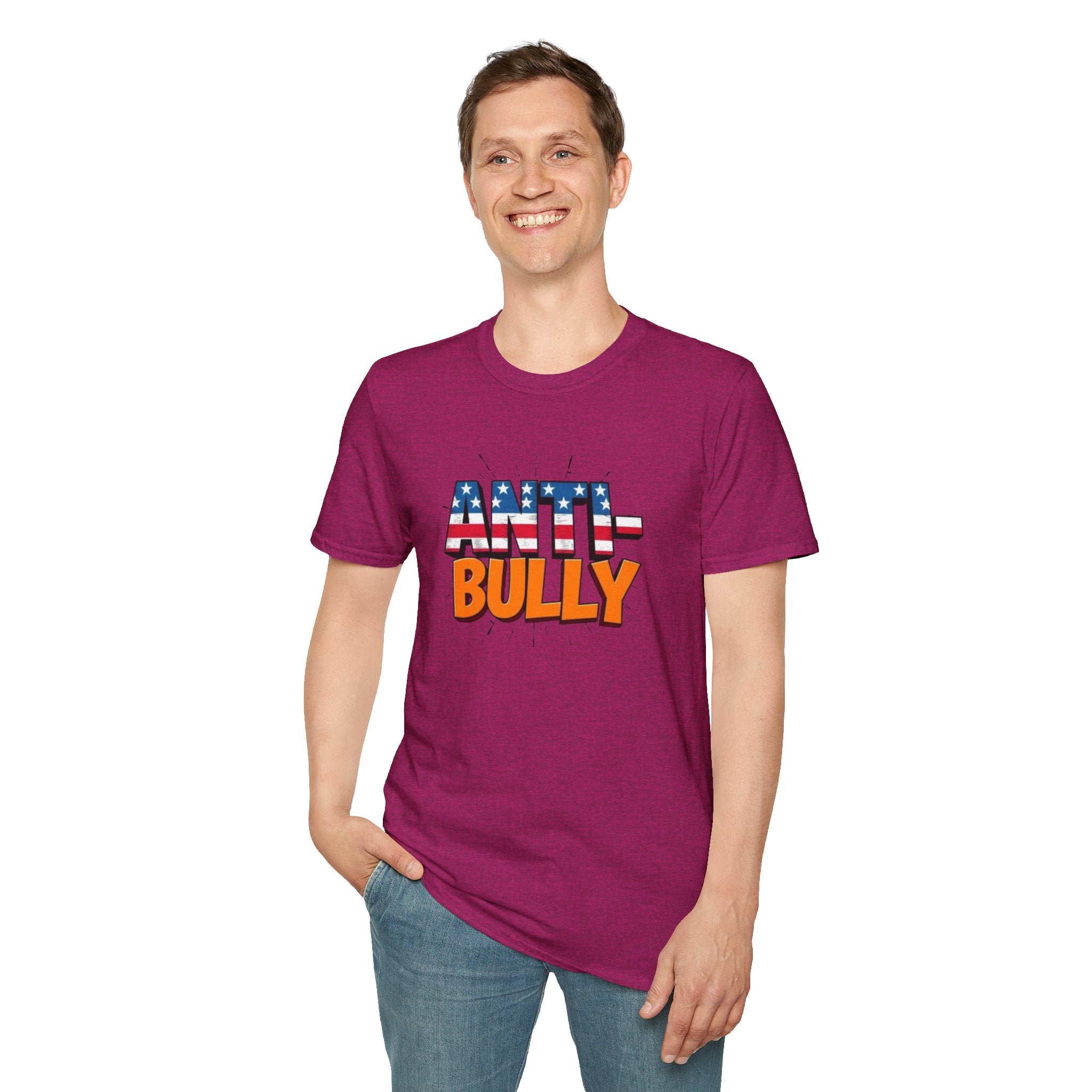 Camiseta unisex antibullying de estilo suave: apoya la concienciación contra el bullying
