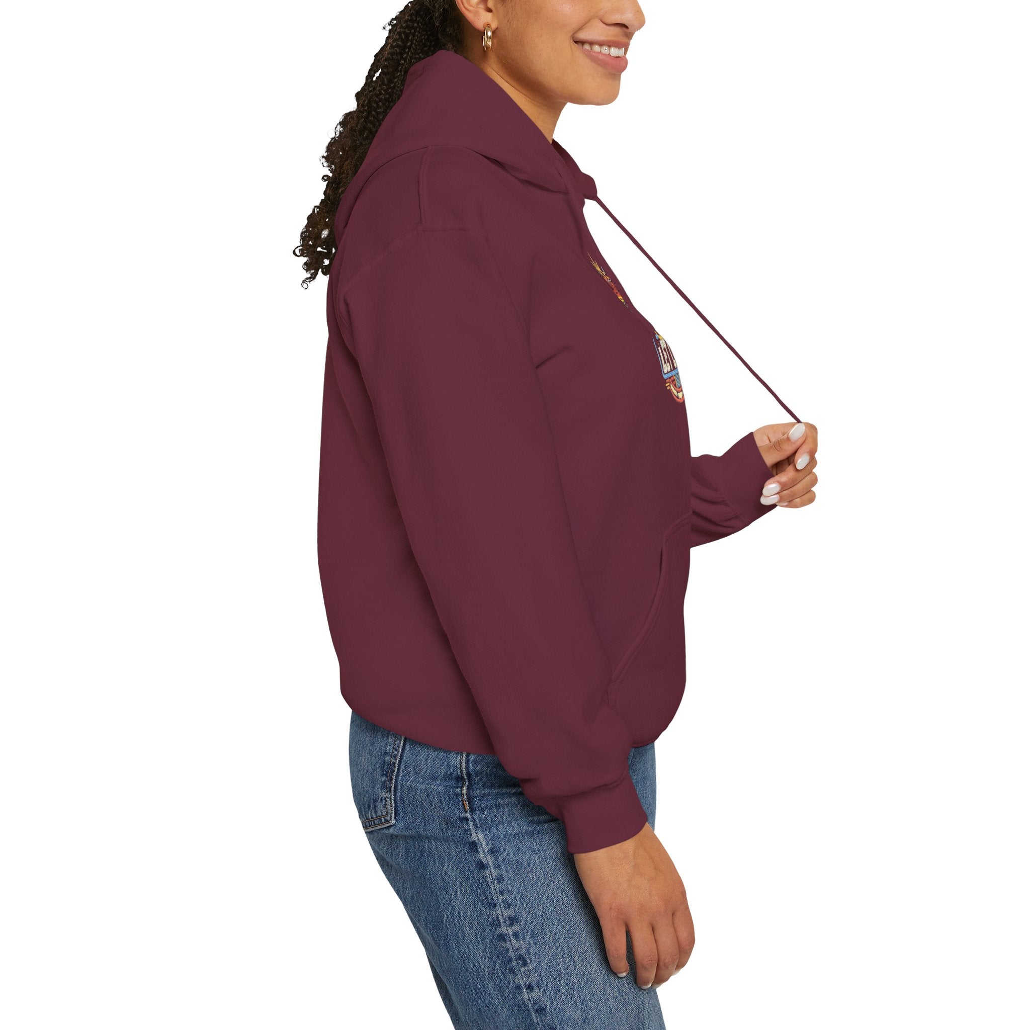 Live And Let Live Hoodie — Retro Peace Graphic Pullover