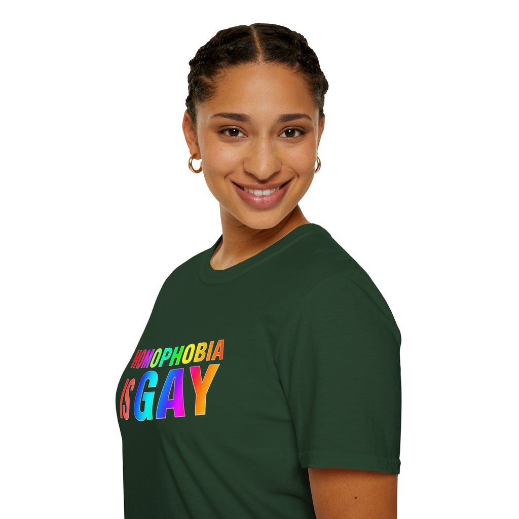 Homophobia is Gay - Pride T-Shirt for LGBTQ+ Pride