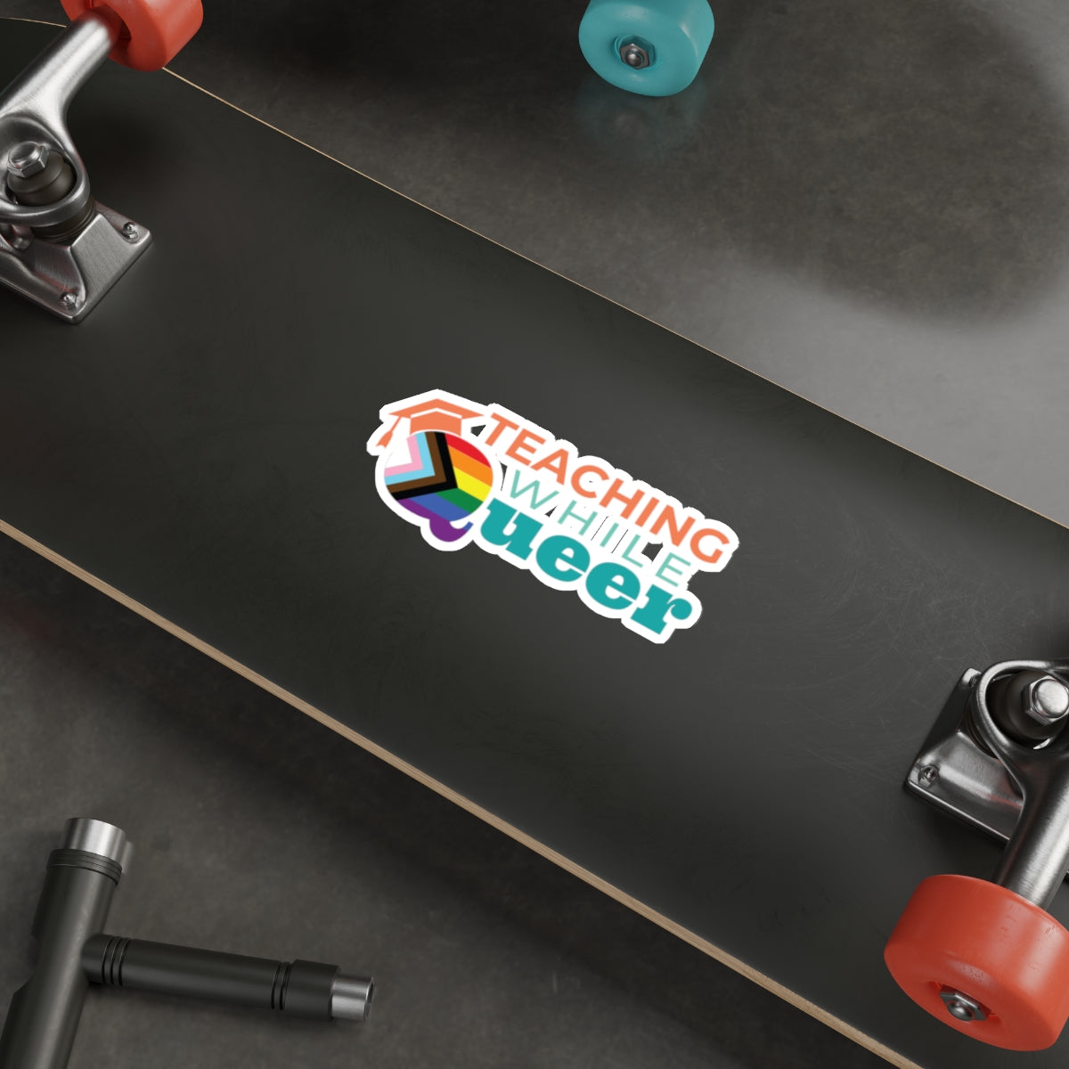 TWQ - Teaching While Queer Die-Cut Logo Sticker