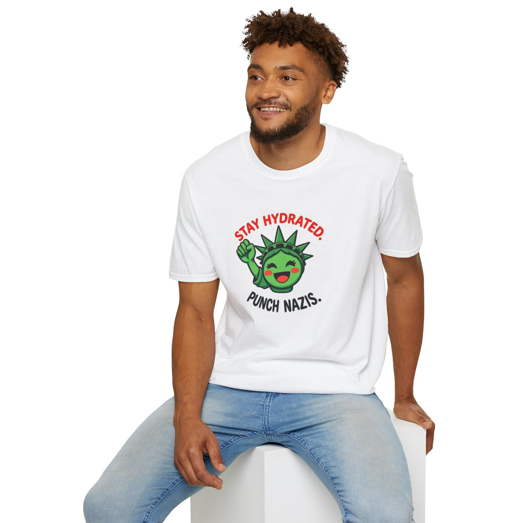 Stay Hydrated, Punch Nazis T-Shirt