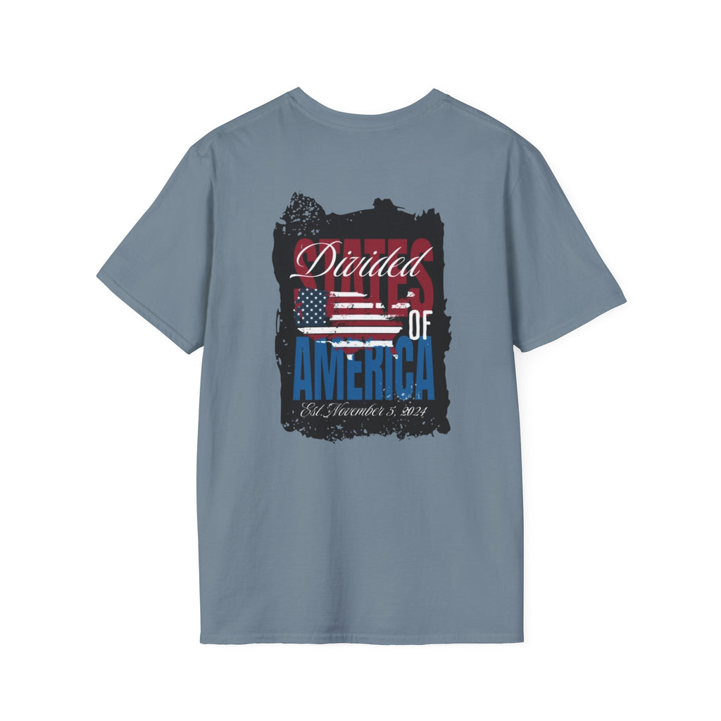 Divided States of America Graphic Tee Softstyle Unisex T-Shirt