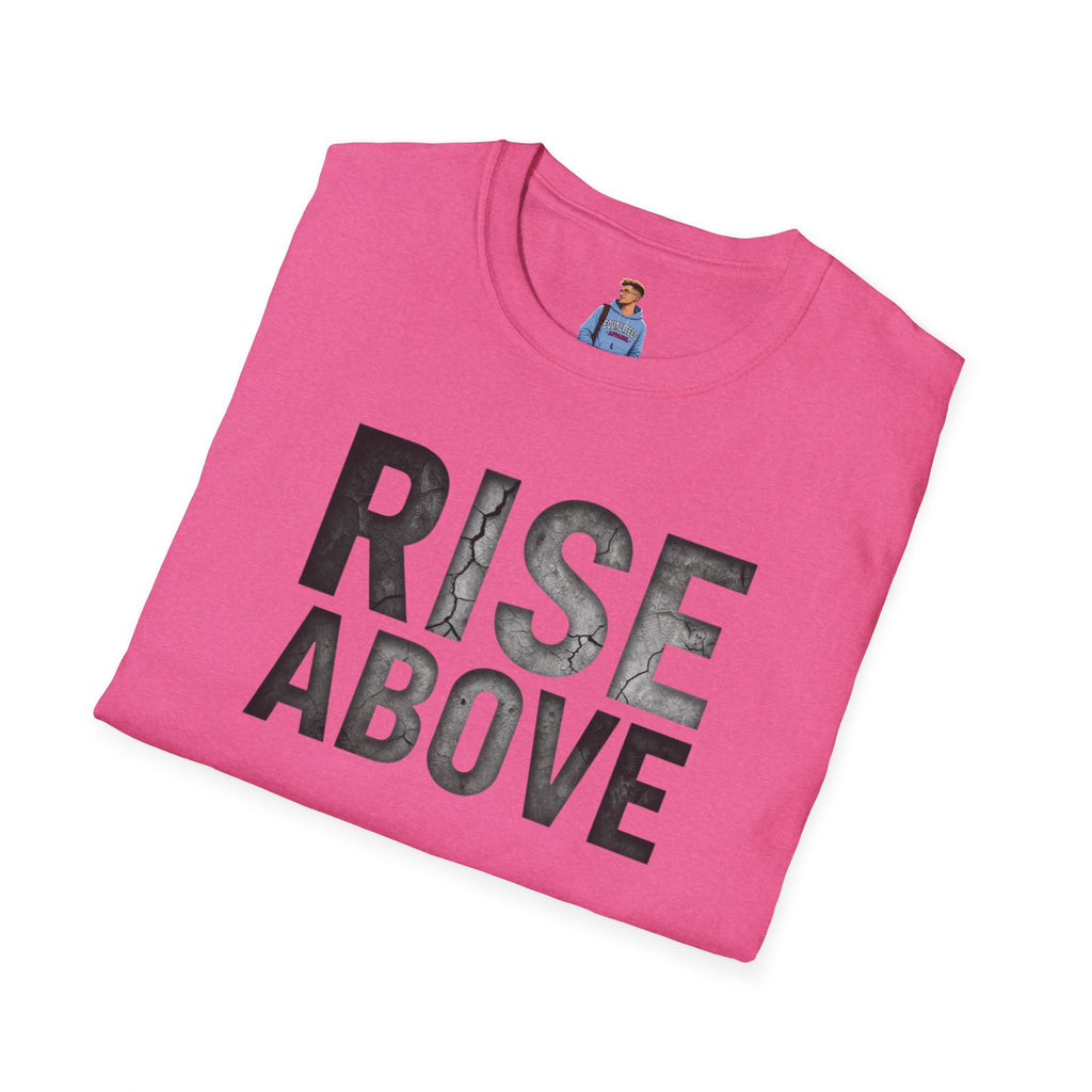 Rise Above Motivational Graphic T-Shirt