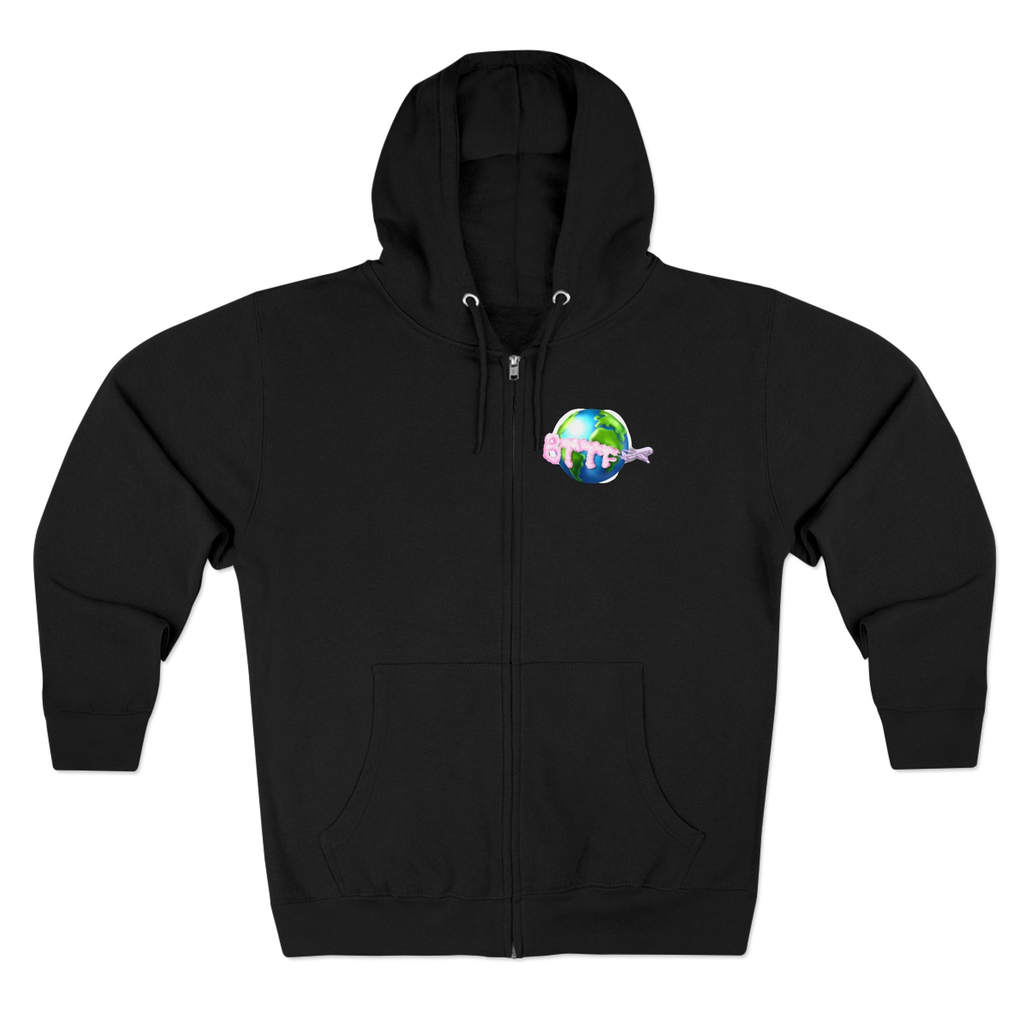 BTTF - Black Trans Travel Fund Unisex Zip-Up Hoodie