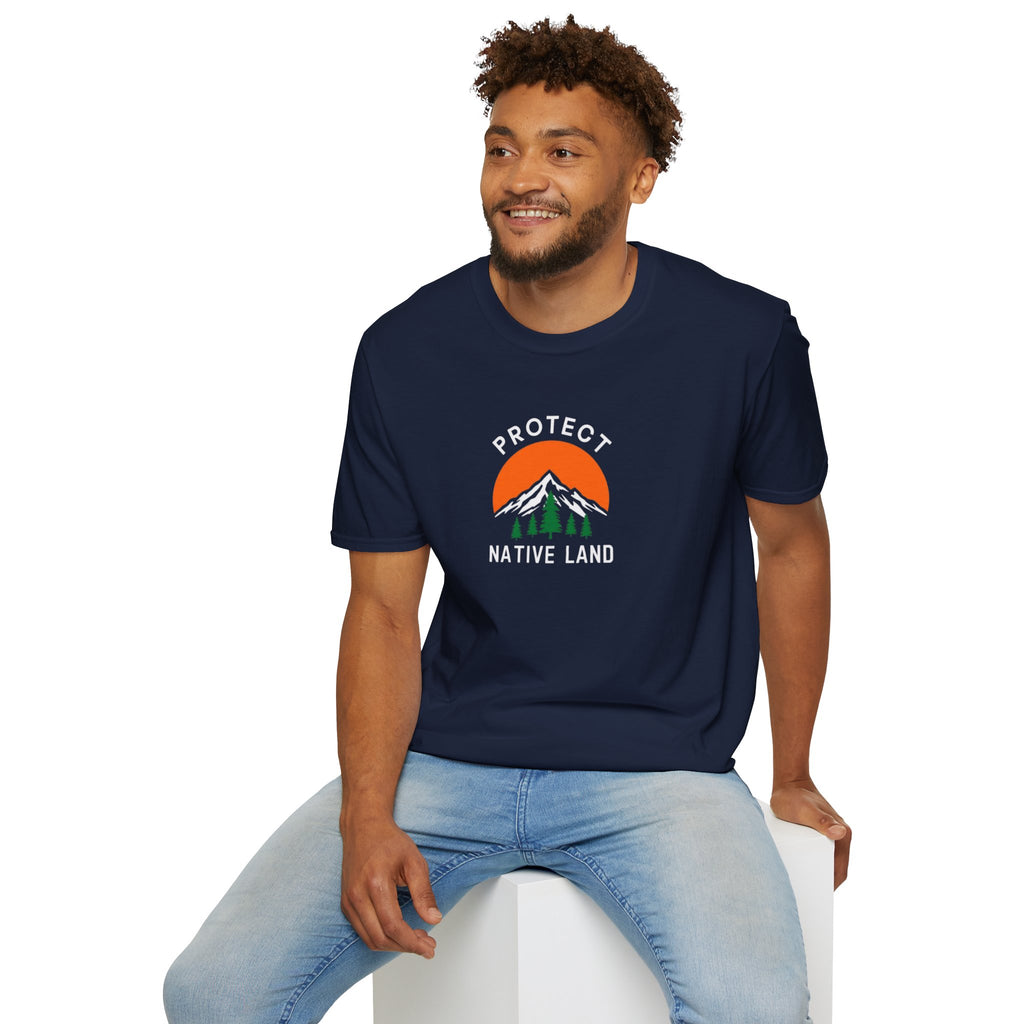 Protect Native Land Softstyle Unisex T-shirt