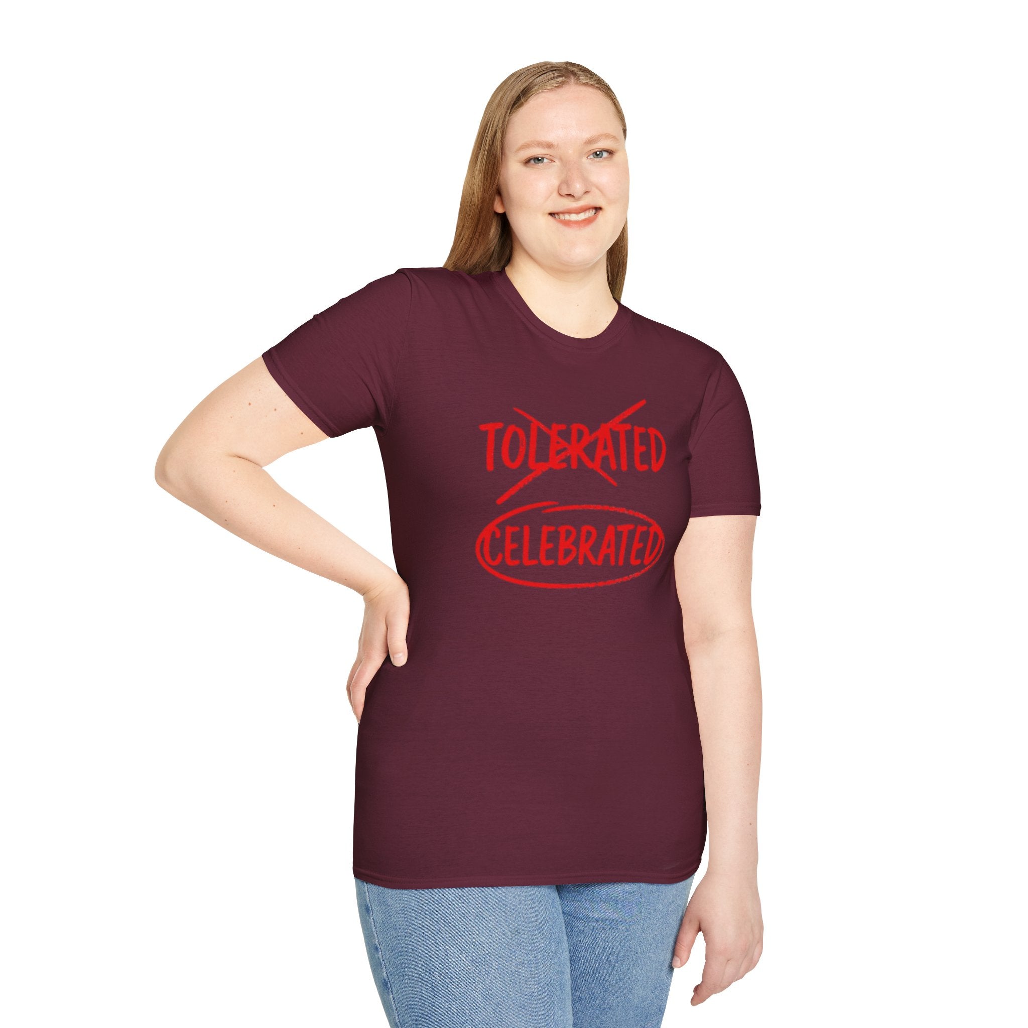 Not Tolerated. Celebrated. T-Shirt