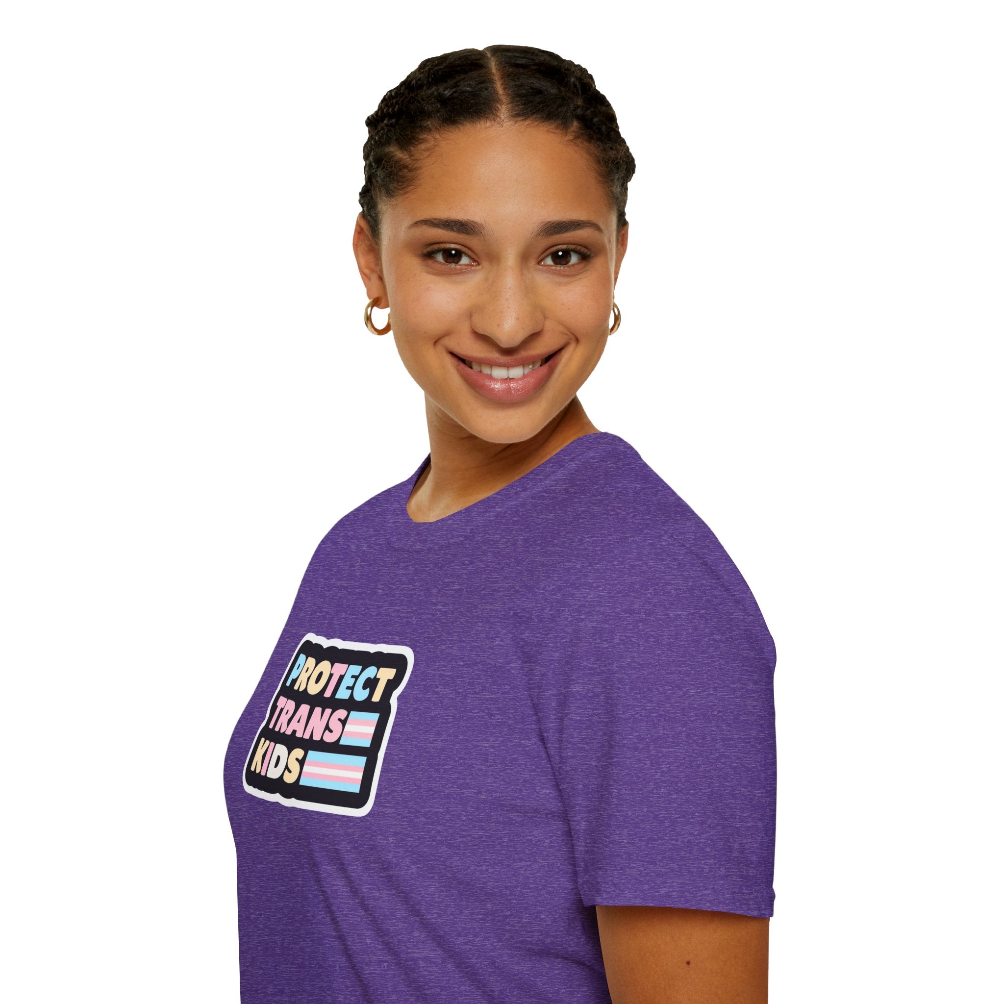 Camiseta unisex de estilo suave "Protect Trans Kids" - Empowerment &amp; Pride Apparel