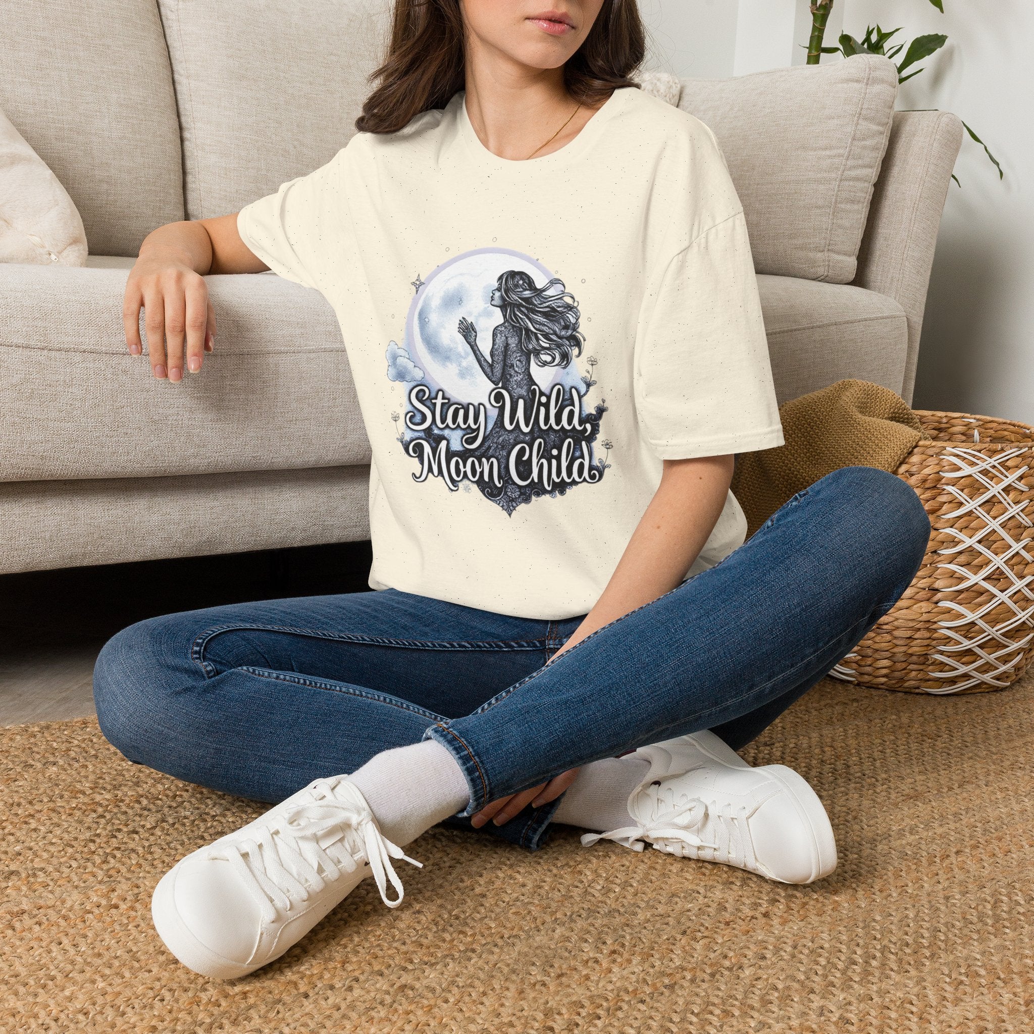 Gypsy Moon T-Shirt - Stay Wild Moon Child